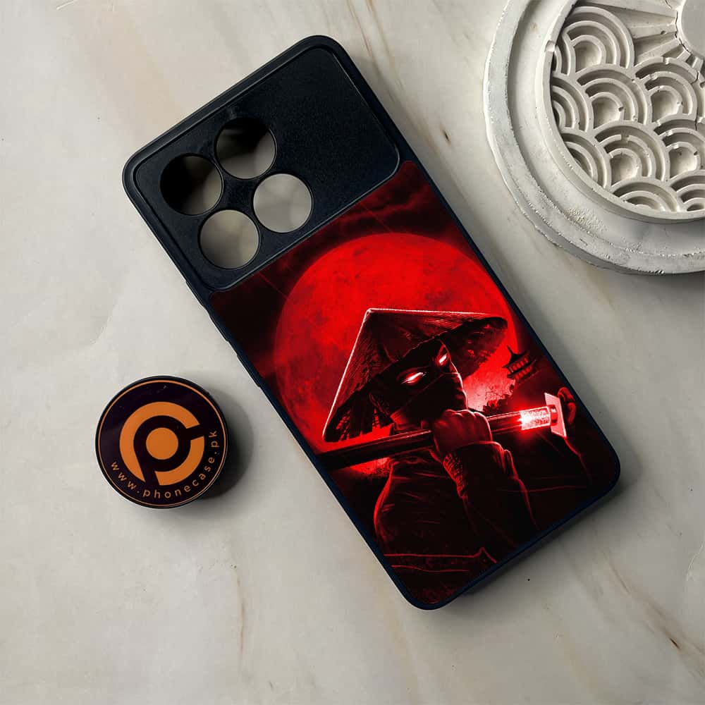 Xiaomi Poco F6 Pro - Ninja Series - Premium Metal Printed soft Bumper shock Proof Case