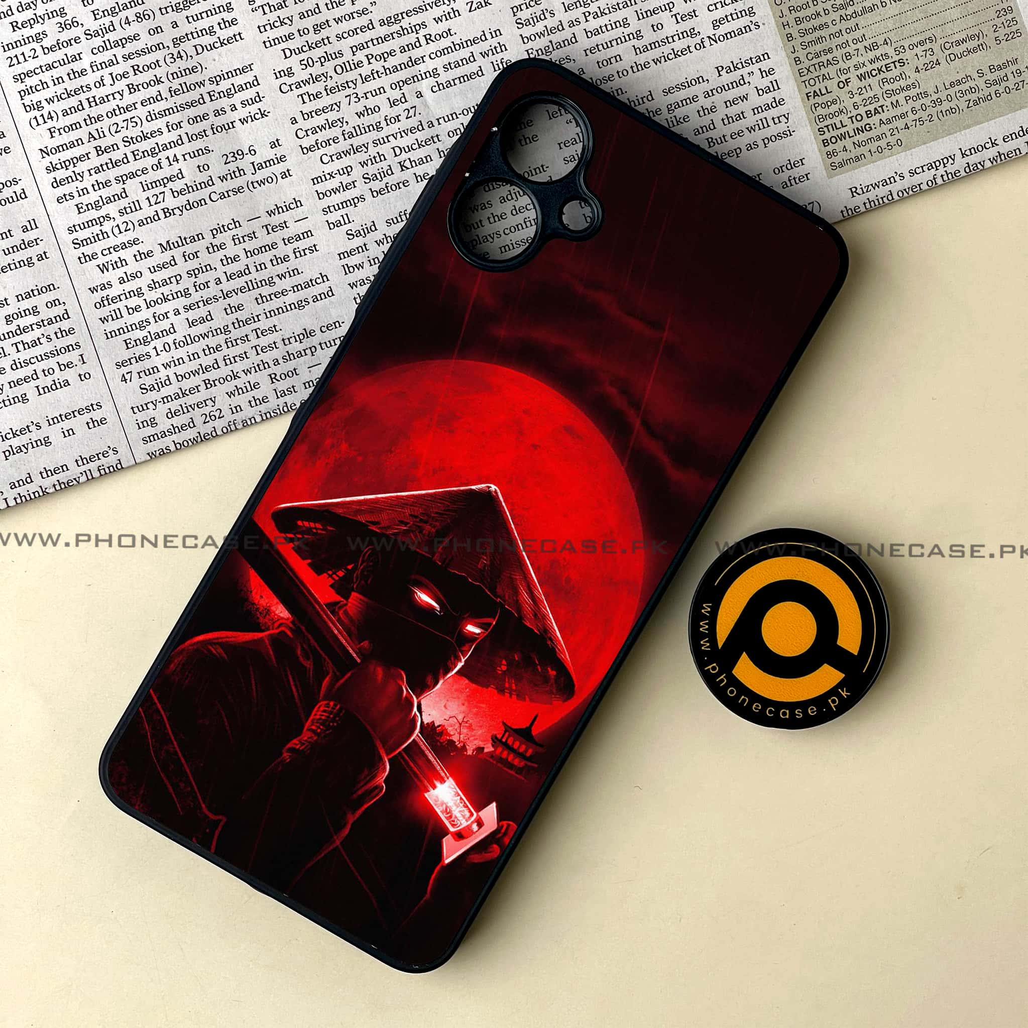 Samsung Galaxy A06  - Ninja Series - Premium Metal Printed soft Bumper shock Proof Case