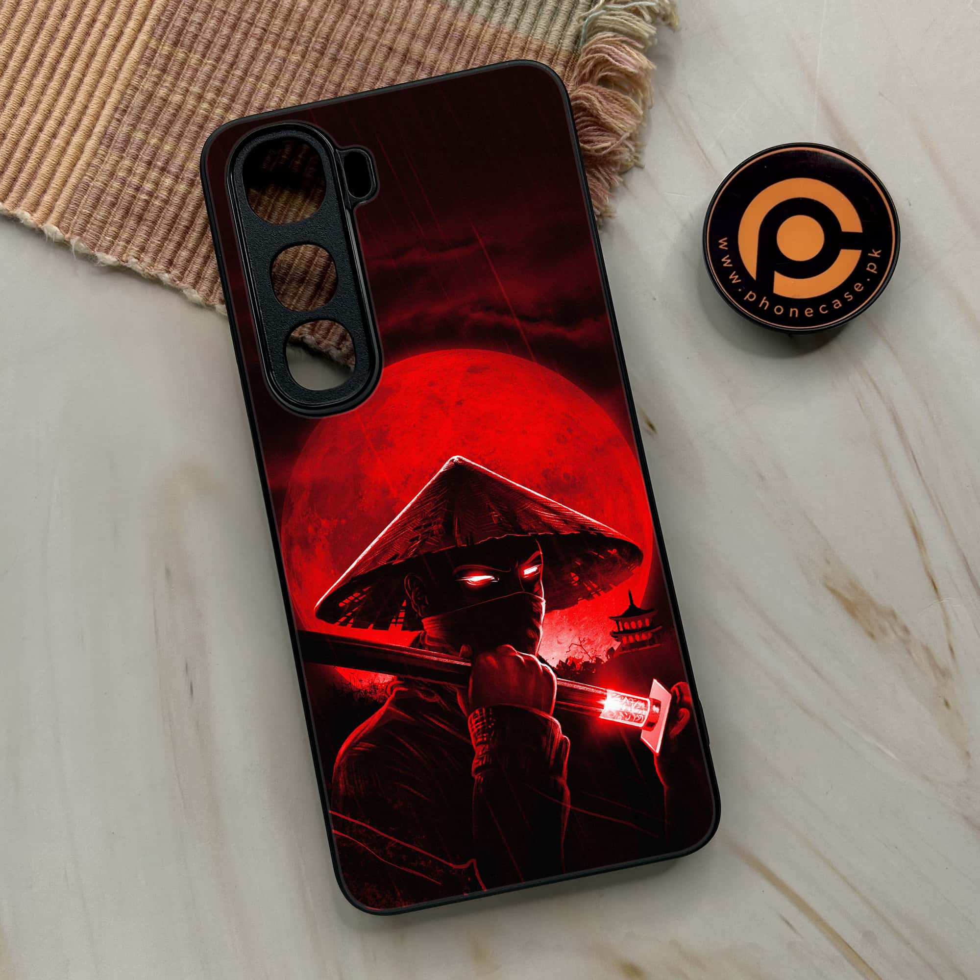 Vivo Y400 - Ninja Series - Premium Metal Printed soft Bumper shock Proof Case