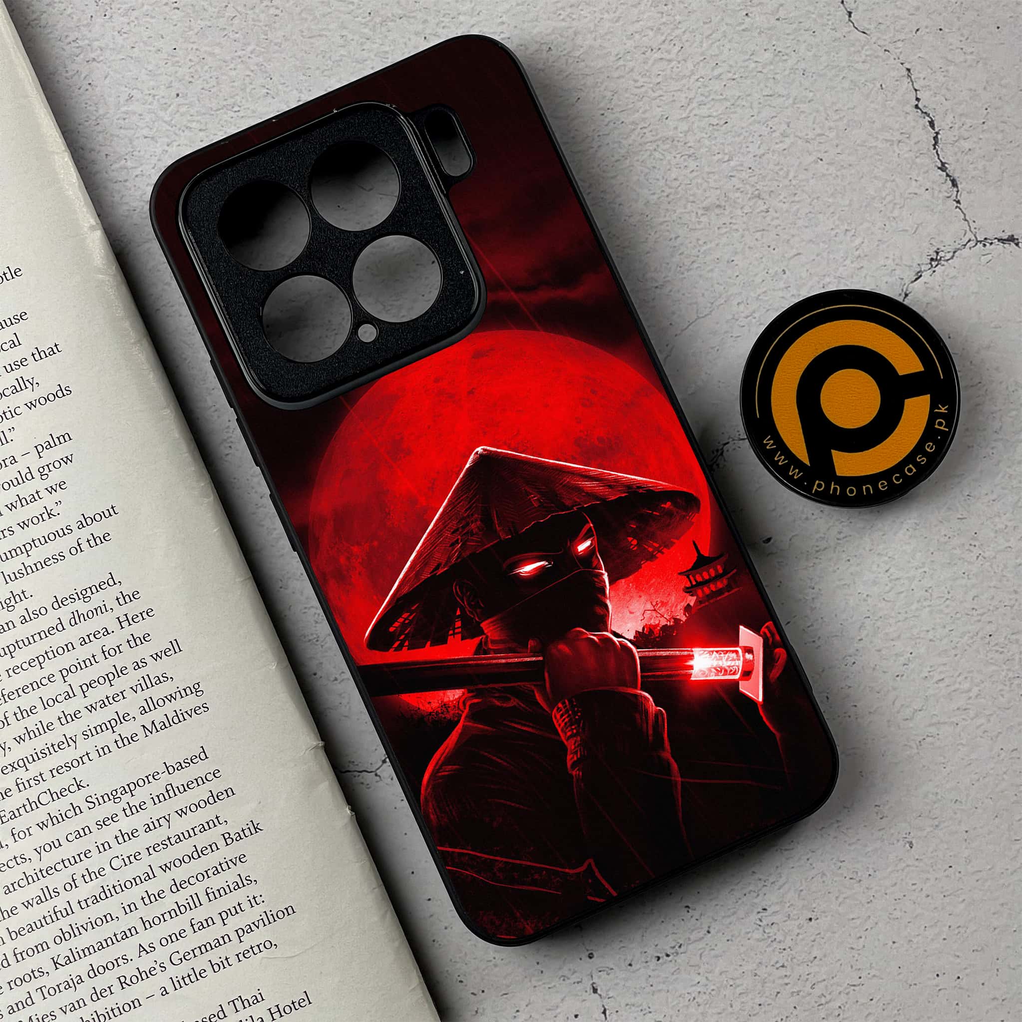 Xiaomi 15 - Ninja Series - Premium Metal Printed soft Bumper shock Proof Case