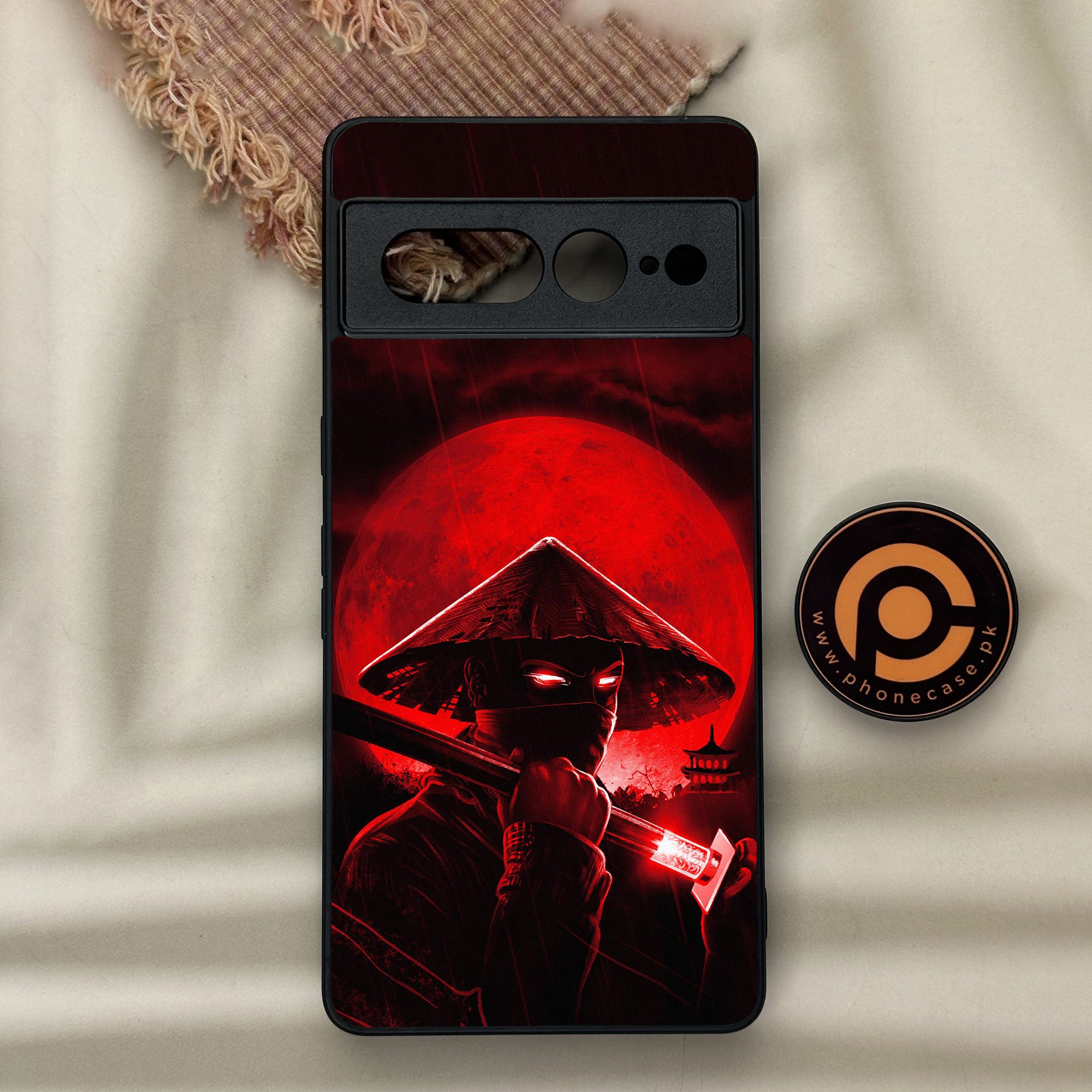 Google Pixel 7 Pro - Ninja Series - Premium Metal Printed soft Bumper Shock Proof Case