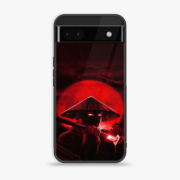 Google Pixel 6A - Ninja Design 2 - Premium Metal Printed soft Bumper Shock Proof Case  CS-36574