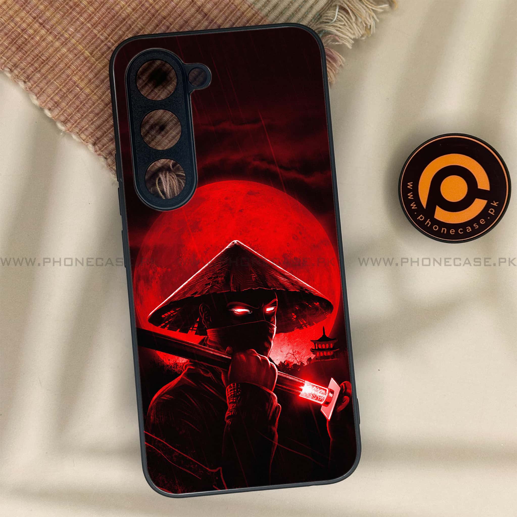 Tecno Spark 40 Pro - Ninja Series - Premium Metal Printed soft Bumper shock Proof Case