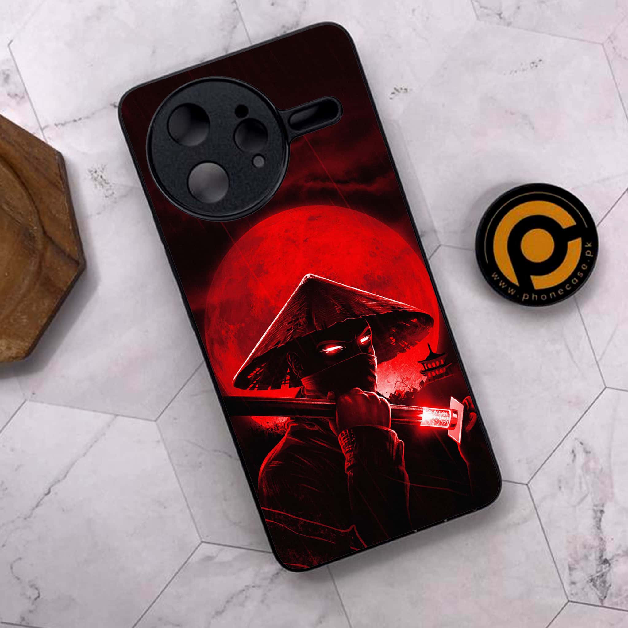 Xiaomi Poco F7 Ultra 5G - Ninja Series - Premium Metal Printed soft Bumper shock Proof Case