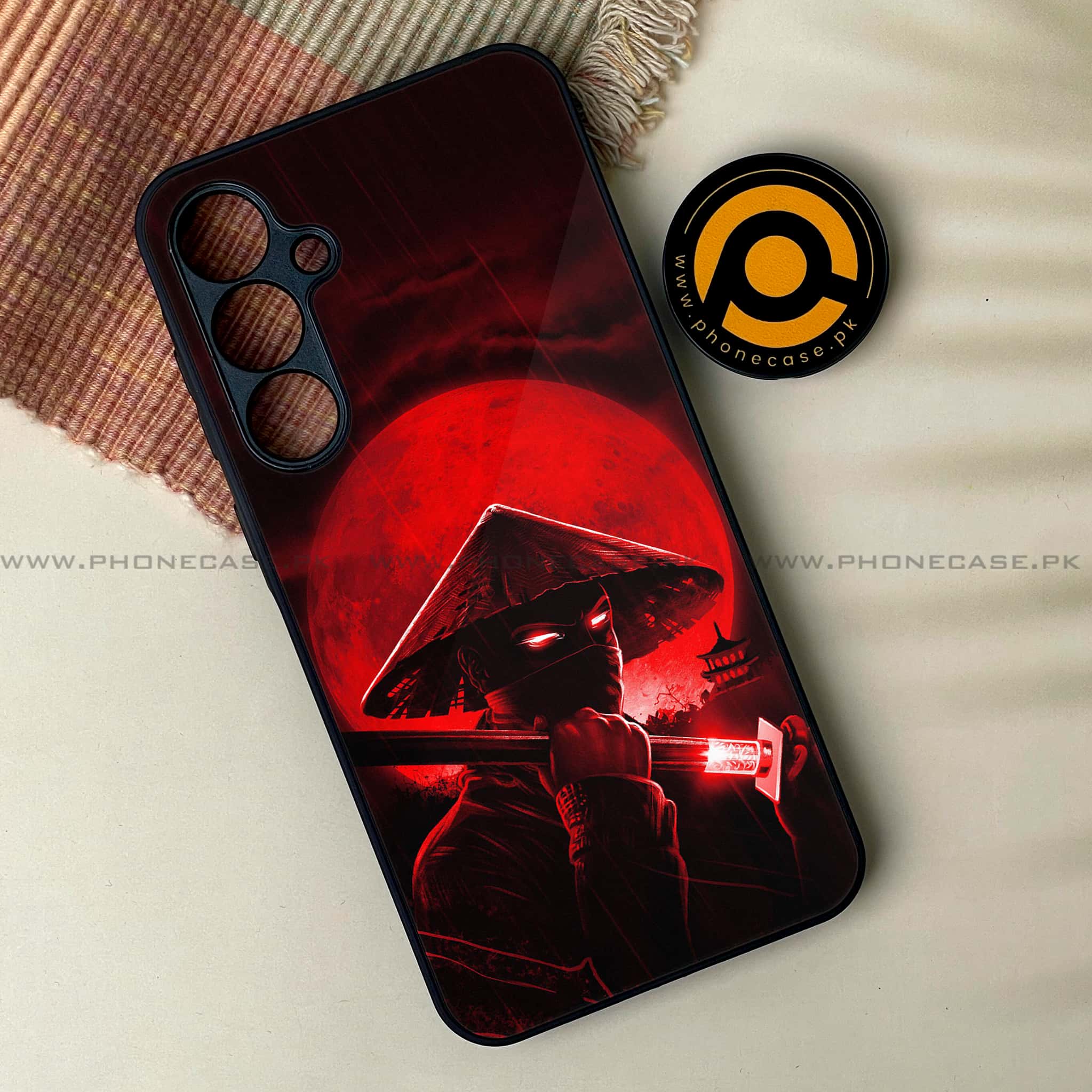 Samsung Galaxy A05s - Ninja Series - Premium Metal Printed soft Bumper shock Proof Case