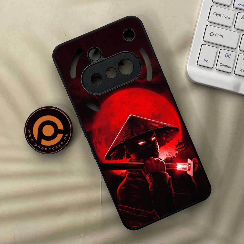 Nothing Phone 3a - Ninja Series - Premium Metal  Printed soft Bumper shock Proof Case