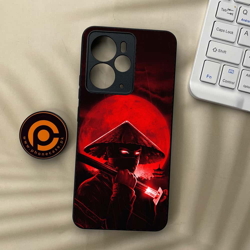 Realme 14 5G - Ninja Series - Premium Metal Printed soft Bumper Shock Proof Case
