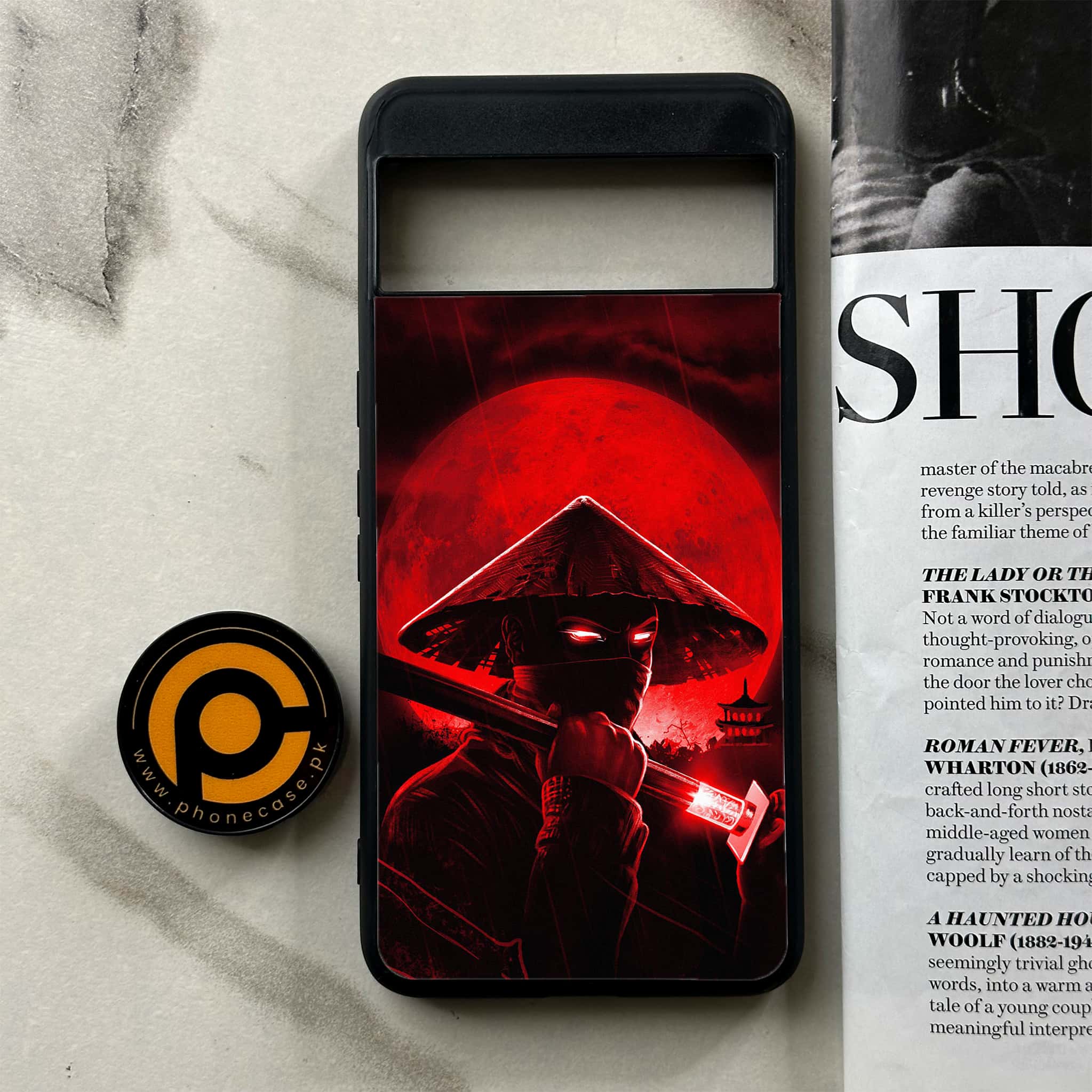 Google Pixel 8a - Ninja Series - Premium Printed soft Bumper Shock Proof Case