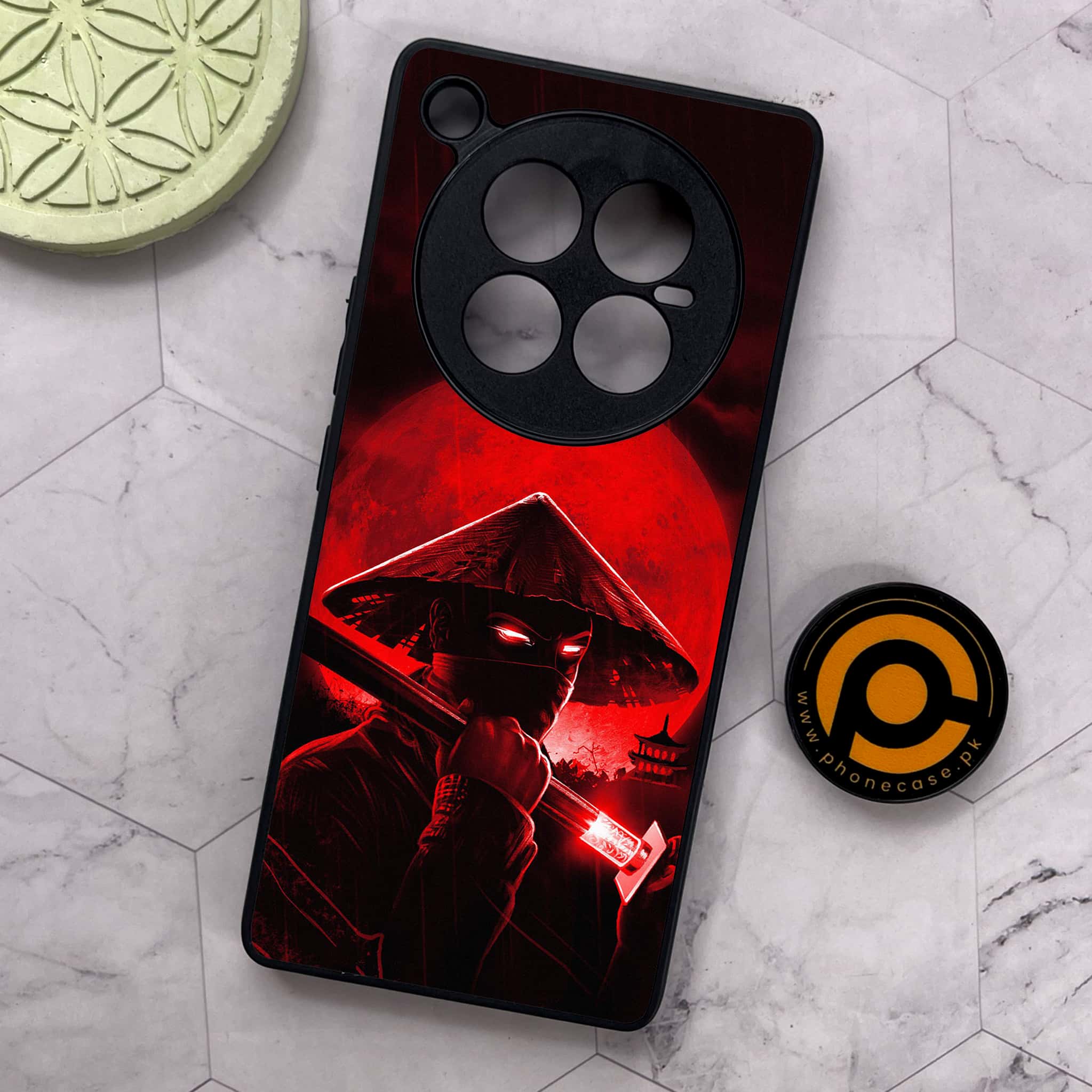 Infinix Zero 40 5G - Ninja Series - Premium Metal Printed soft Bumper shock Proof Case