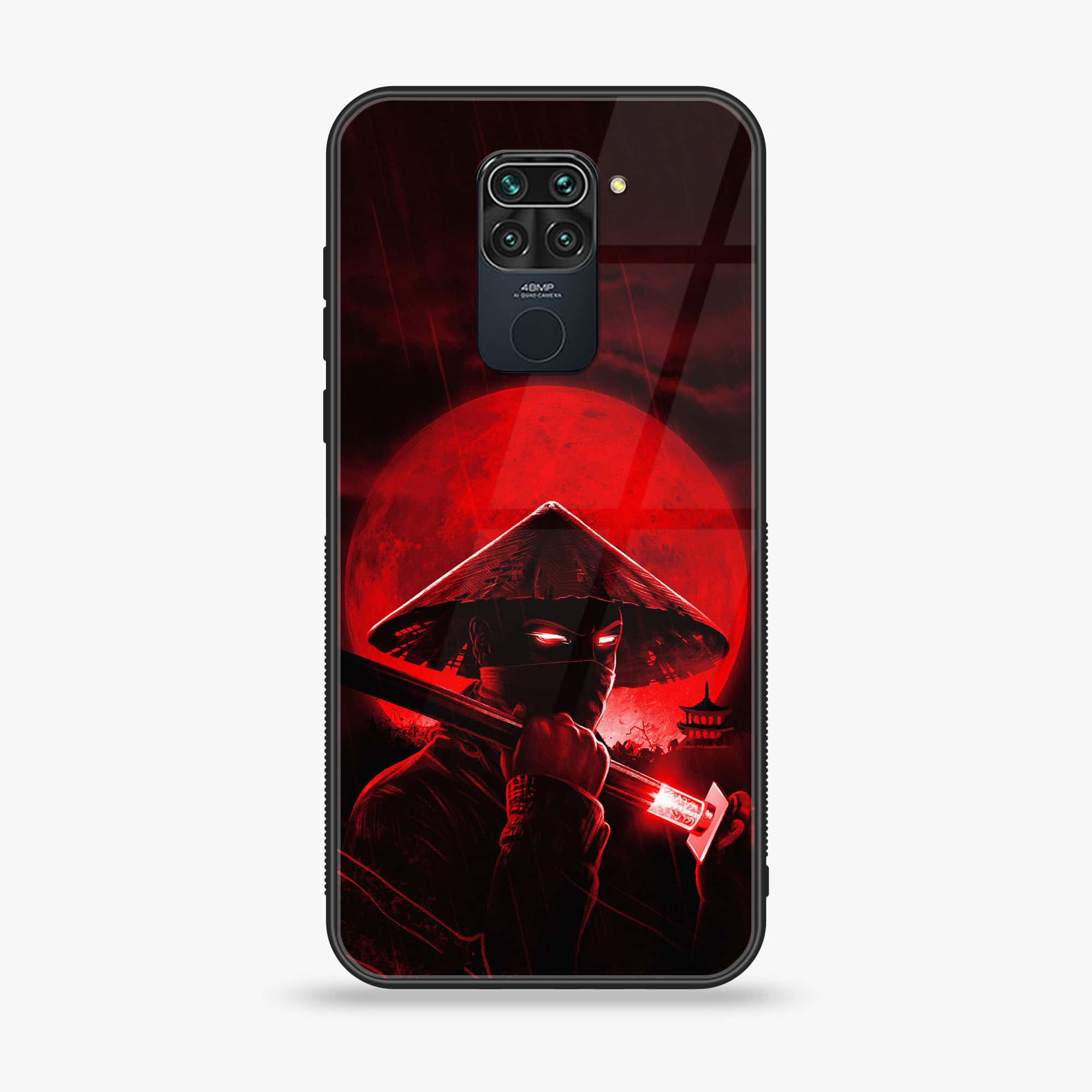 Xiaomi Redmi 10X - Ninja Series -  Premium Printed Metal soft Bumper shock Proof Case