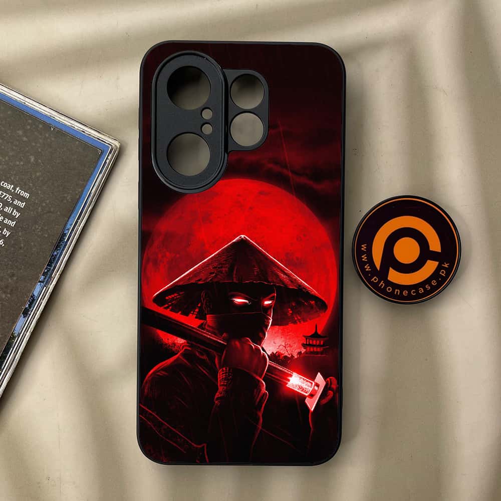 Vivo X200 FE - Ninja Series - Premium Metal Printed soft Bumper Shock Proof Case