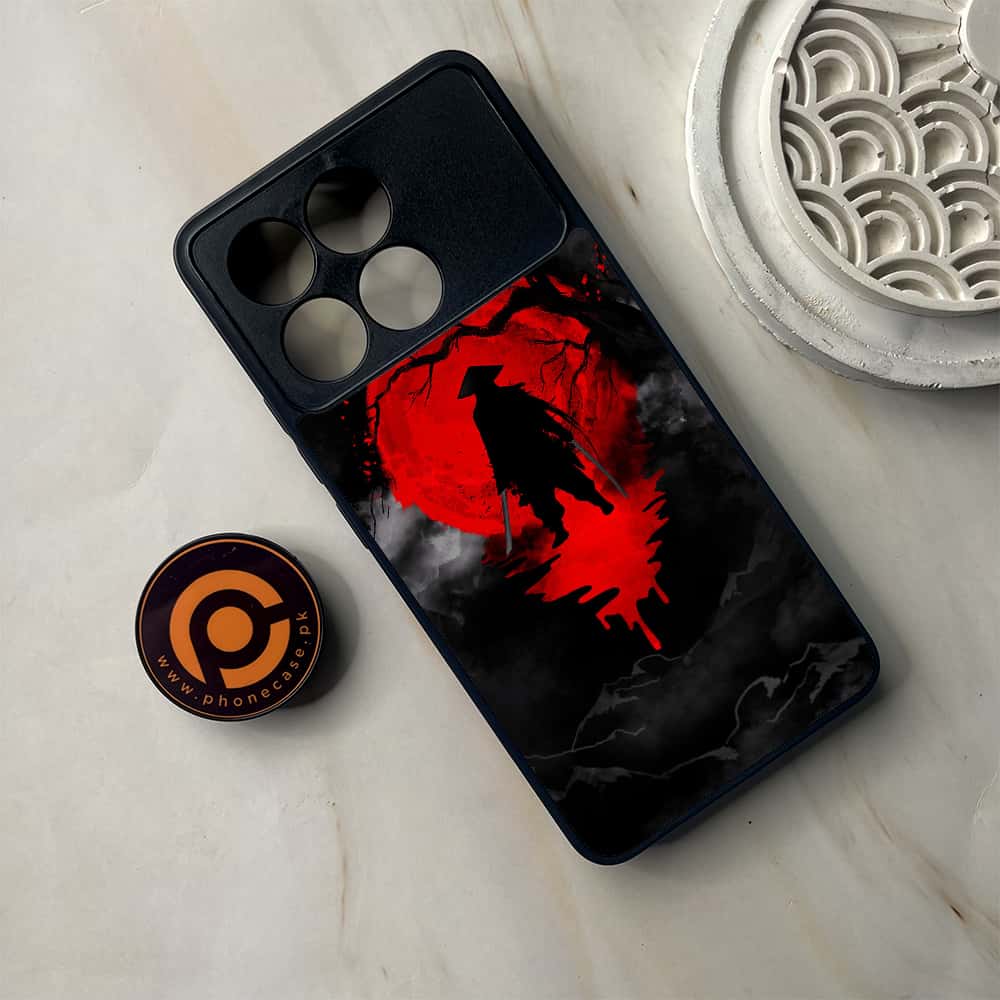 Xiaomi Poco F6 Pro - Ninja Series - Premium Metal Printed soft Bumper shock Proof Case