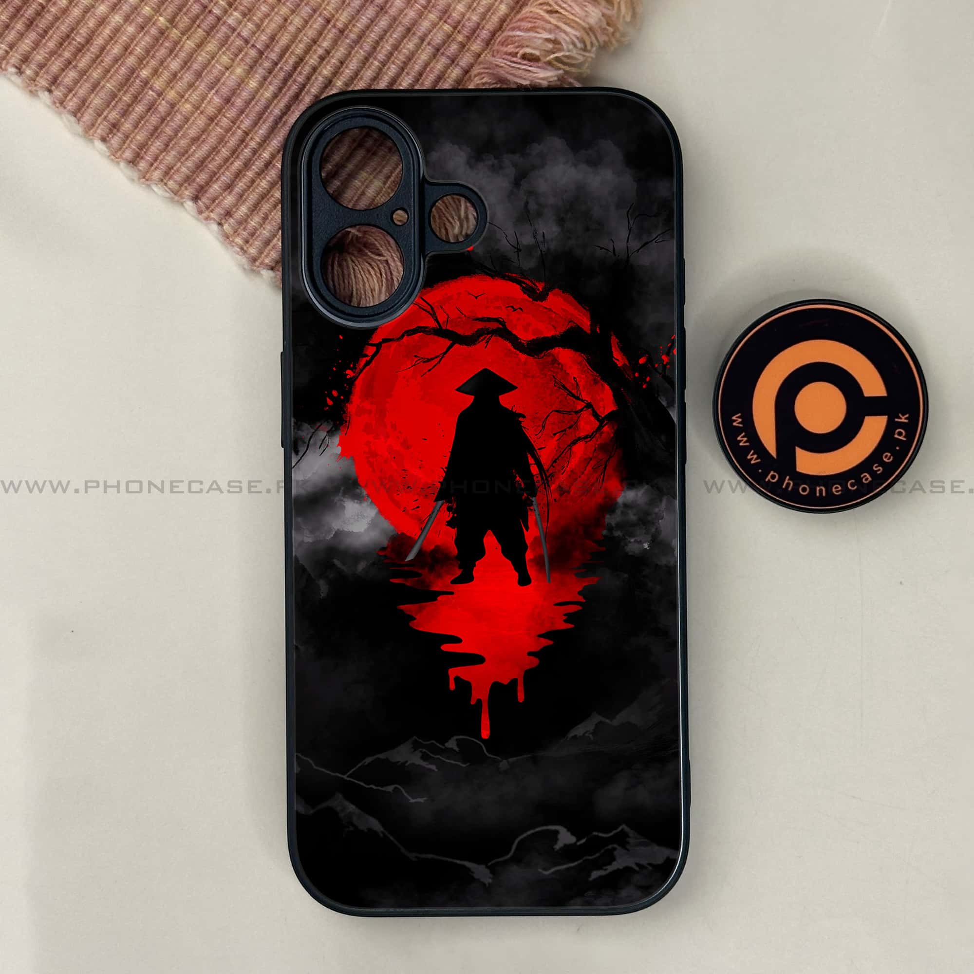 iPhone 17 - Ninja Series - Premium Printed Glass soft Bumper shock Proof Case