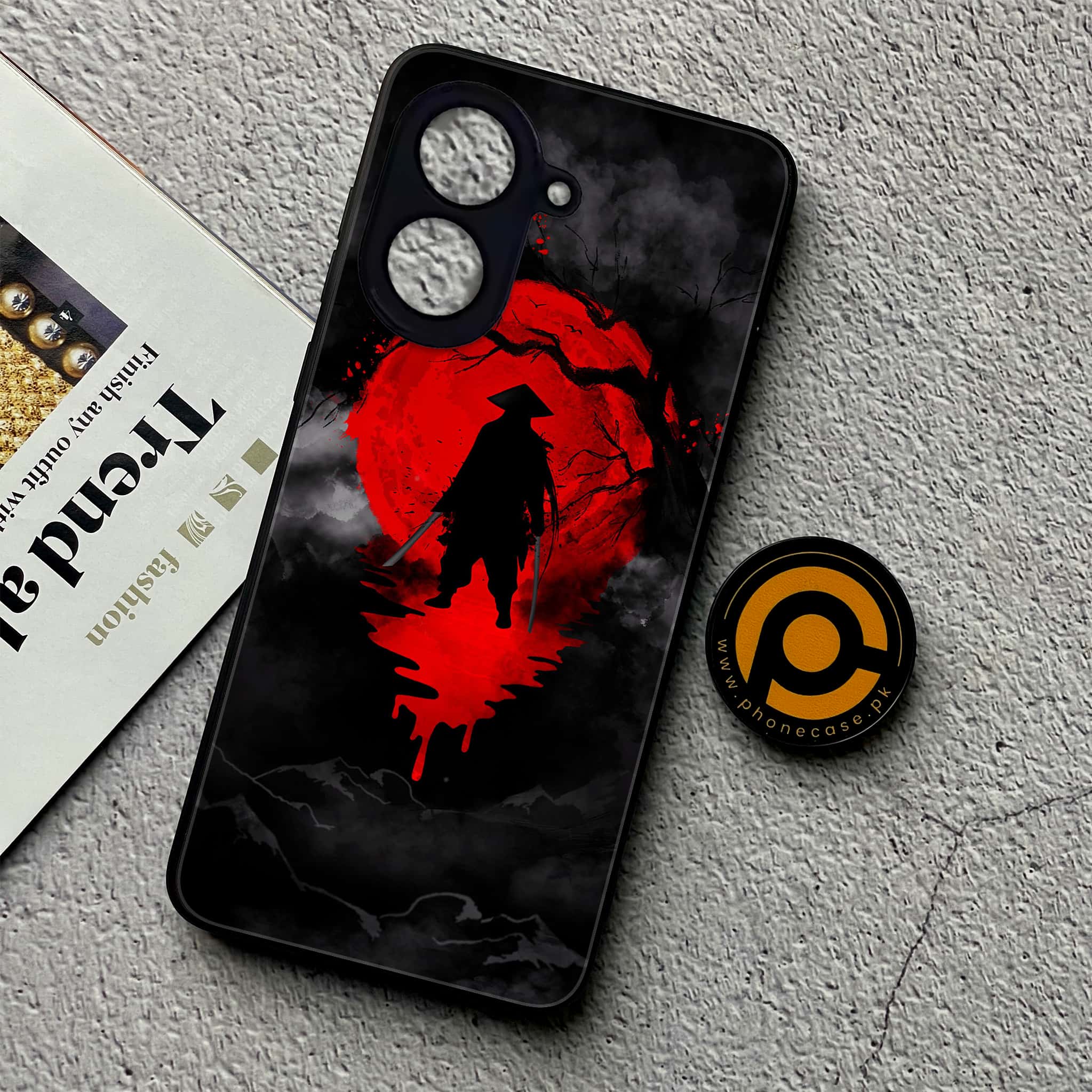 Xiaomi Redmi A5 - Ninja Series - Premium Metal Printed soft Bumper shock Proof Case