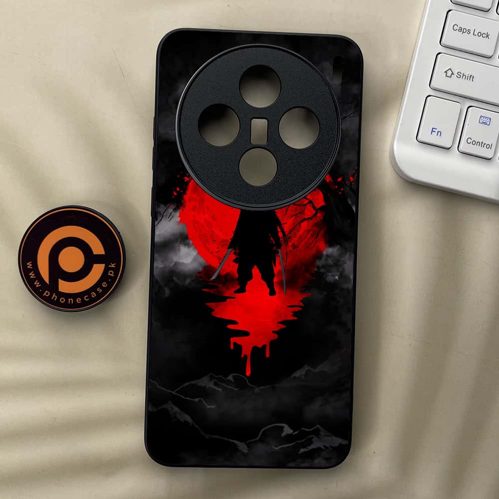 Vivo X200 - Ninja Series - Premium Metal  Printed soft Bumper shock Proof Case