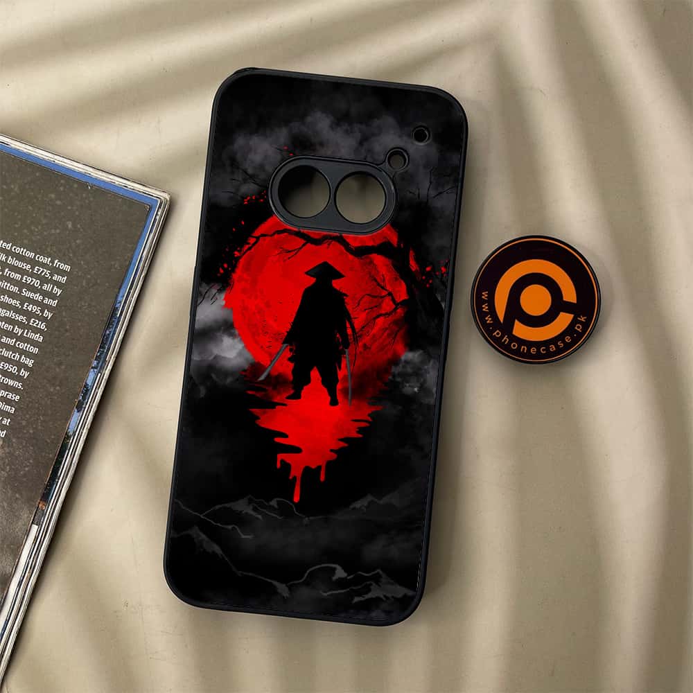 Nothing Phone (2a) - Ninja Series - Premium Metal Printed soft Bumper Shock Proof Case
