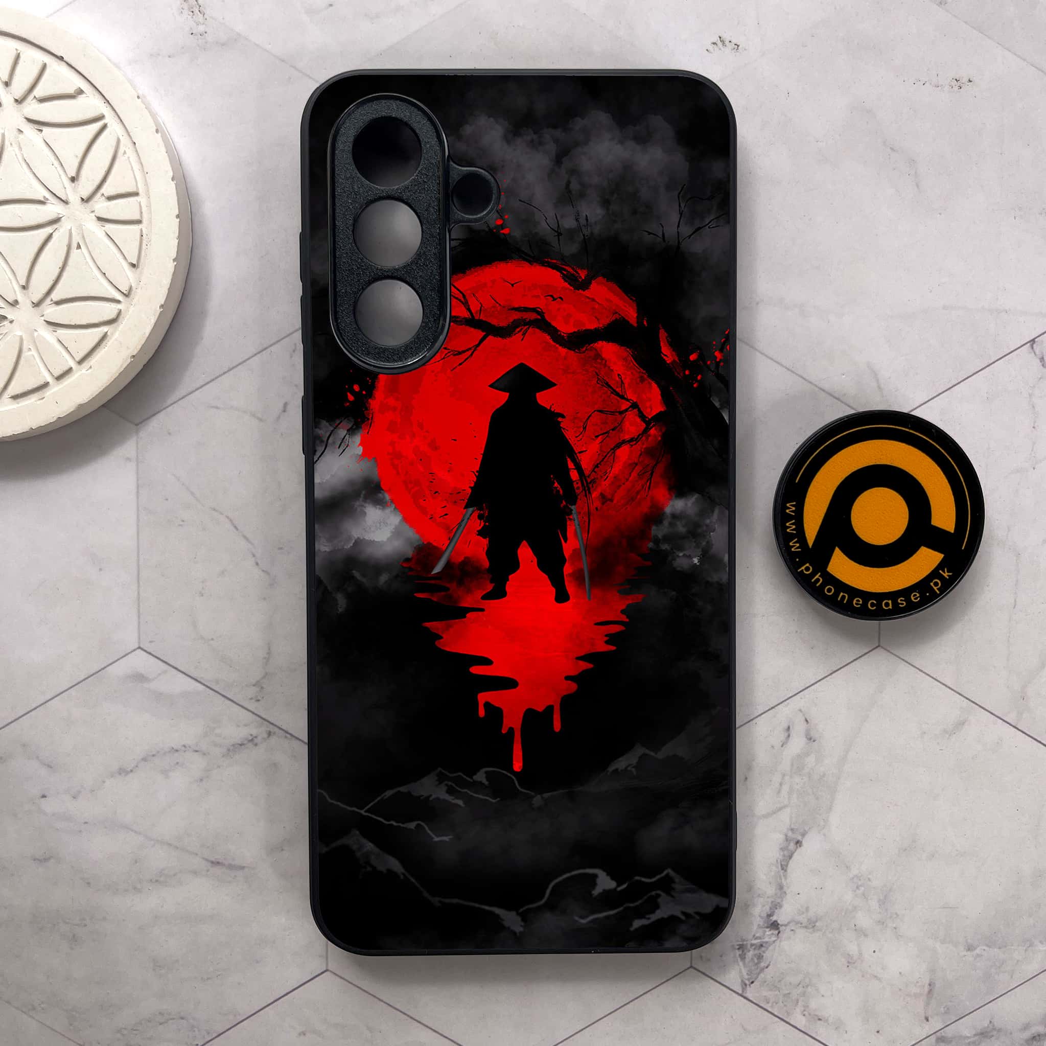 Samsung Galaxy A26 5G - Ninja Series - Premium Metal Printed soft Bumper shock Proof Case