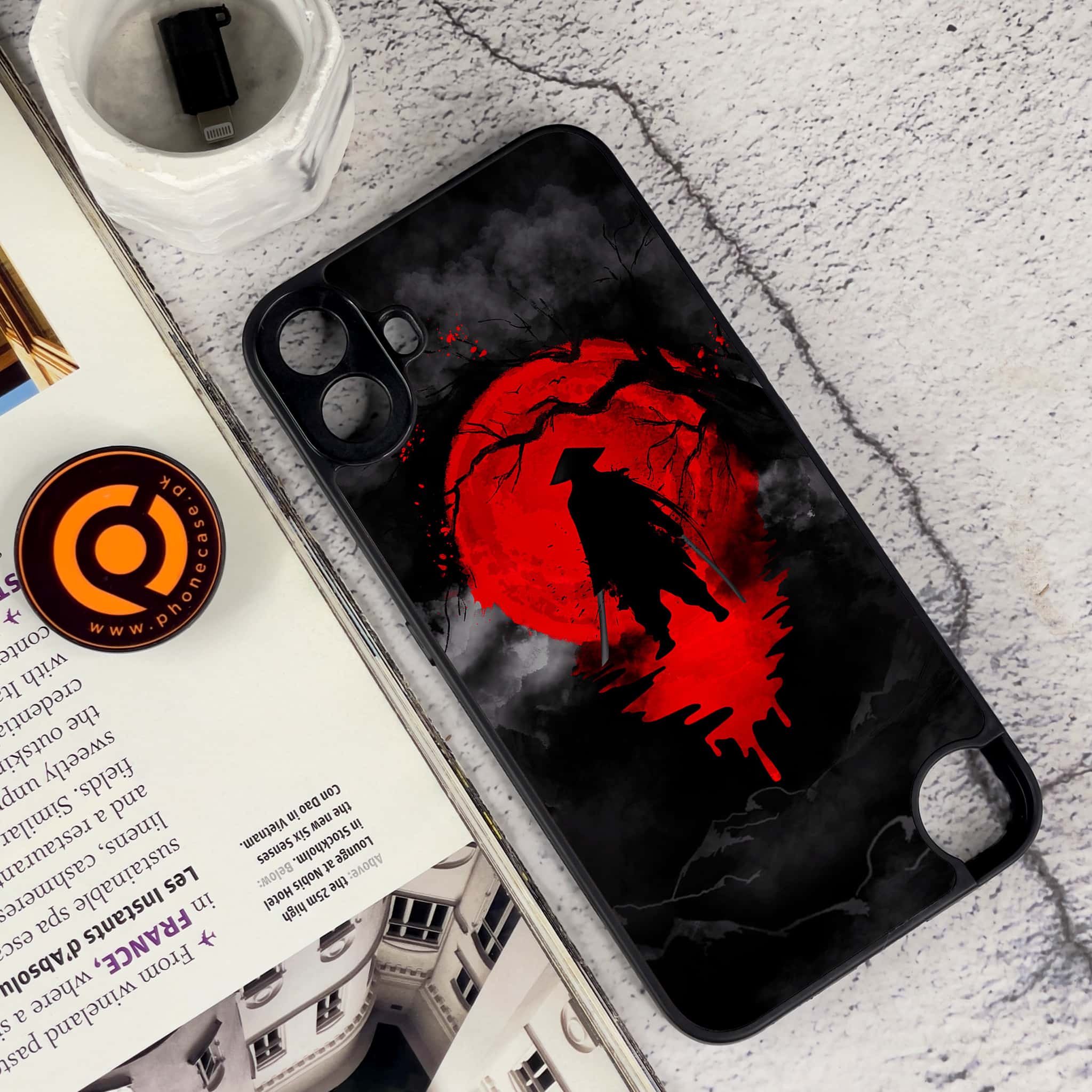 Nothing CMF Phone 1 - Ninja Series - Premium Metal Printed soft Bumper Shock Proof Case