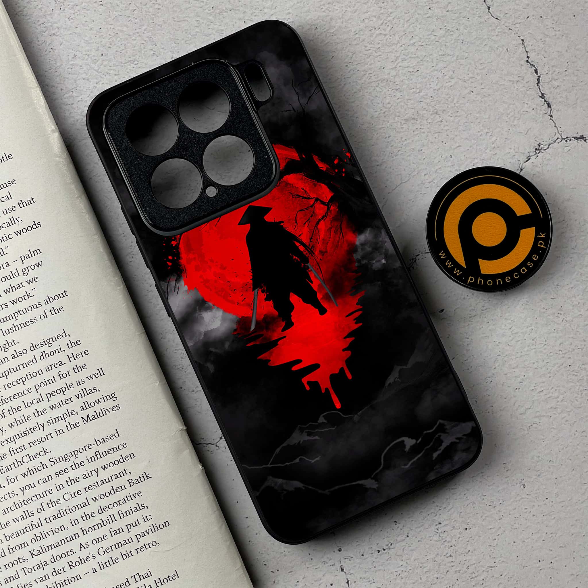 Xiaomi 15 - Ninja Series - Premium Metal Printed soft Bumper shock Proof Case