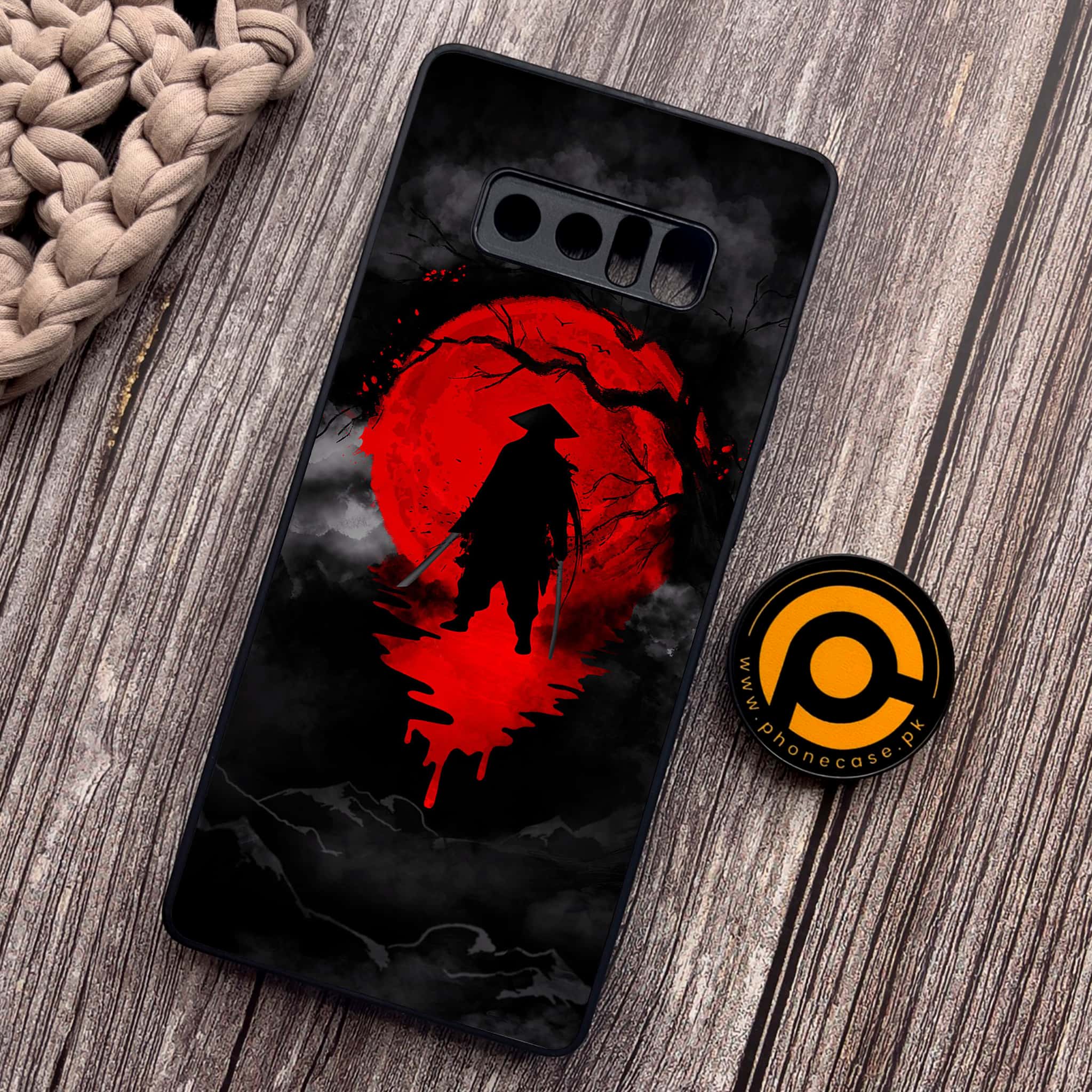 Samsung Galaxy Note 8 Ninja Series Premium Metal Printed soft Bumper shock Proof Case