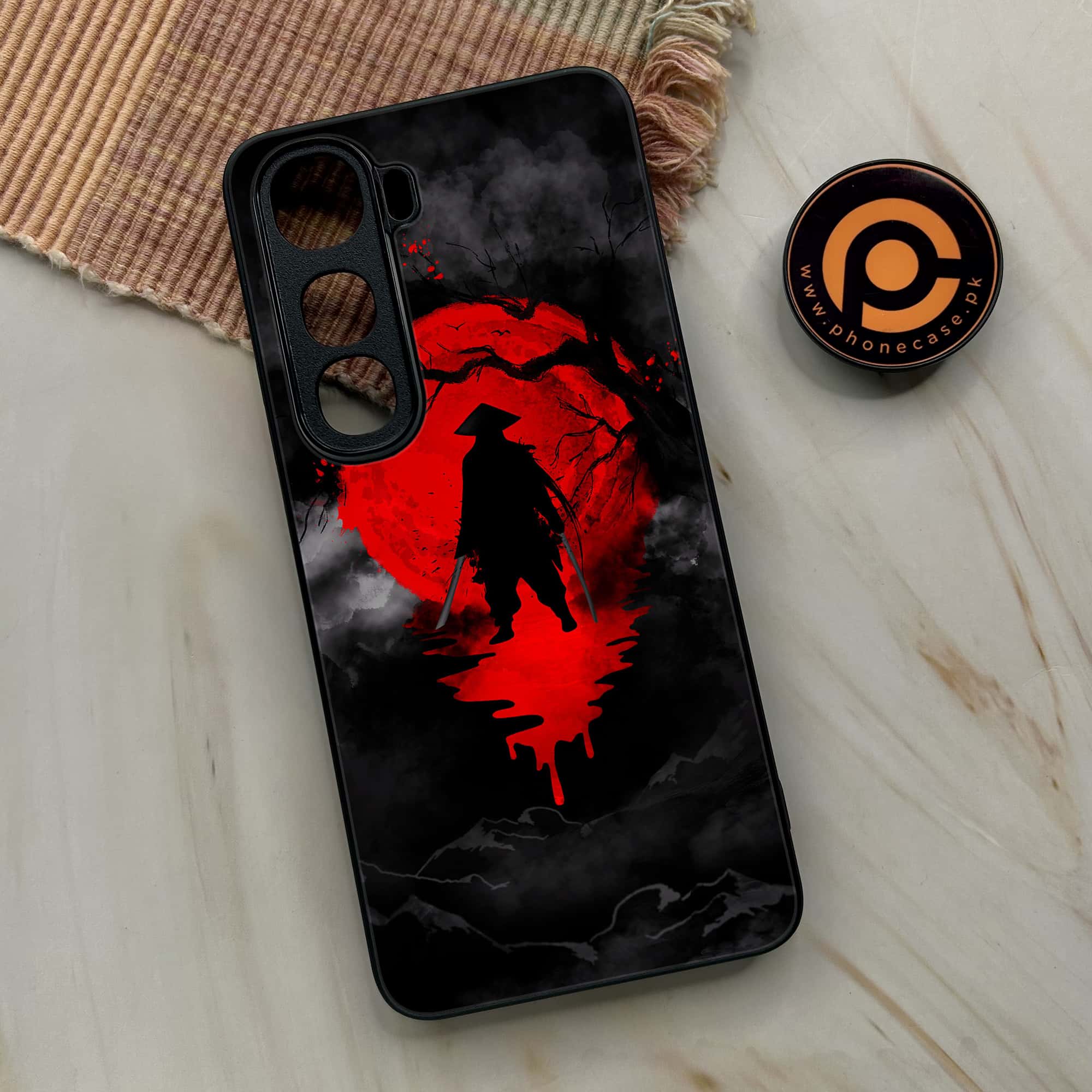 Vivo Y400 - Ninja Series - Premium Metal Printed soft Bumper shock Proof Case