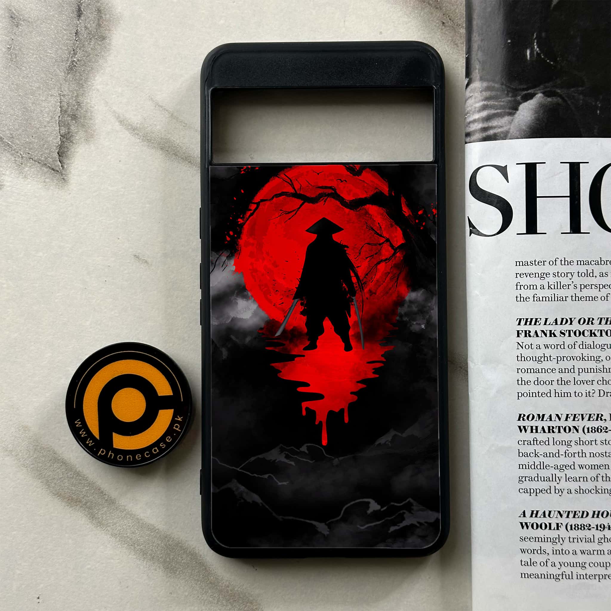 Google Pixel 8a - Ninja Series - Premium Printed soft Bumper Shock Proof Case