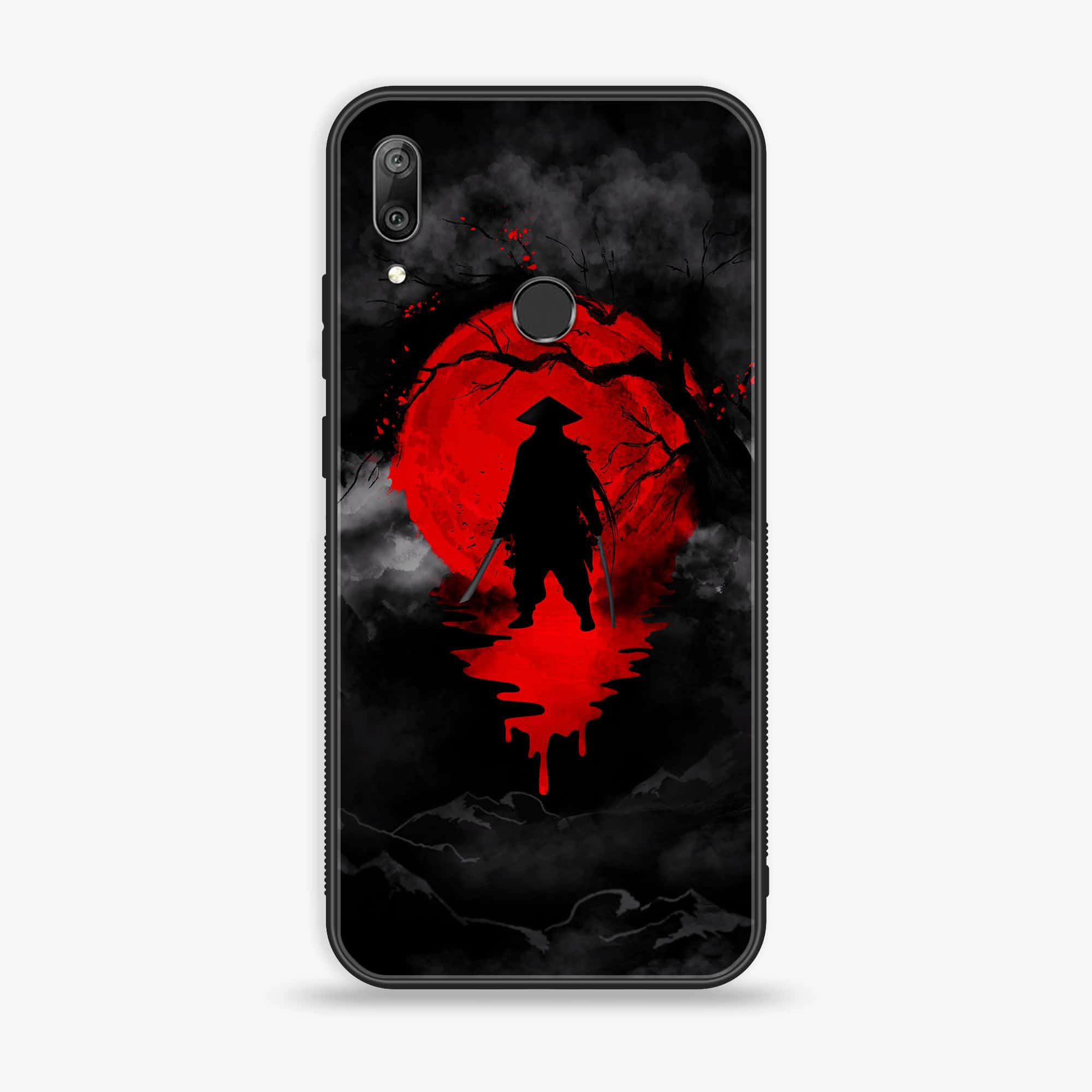 Huawei Y7 Prime (2019) - Ninja Series - Premium Printed Glass soft Bumper shock Proof Case