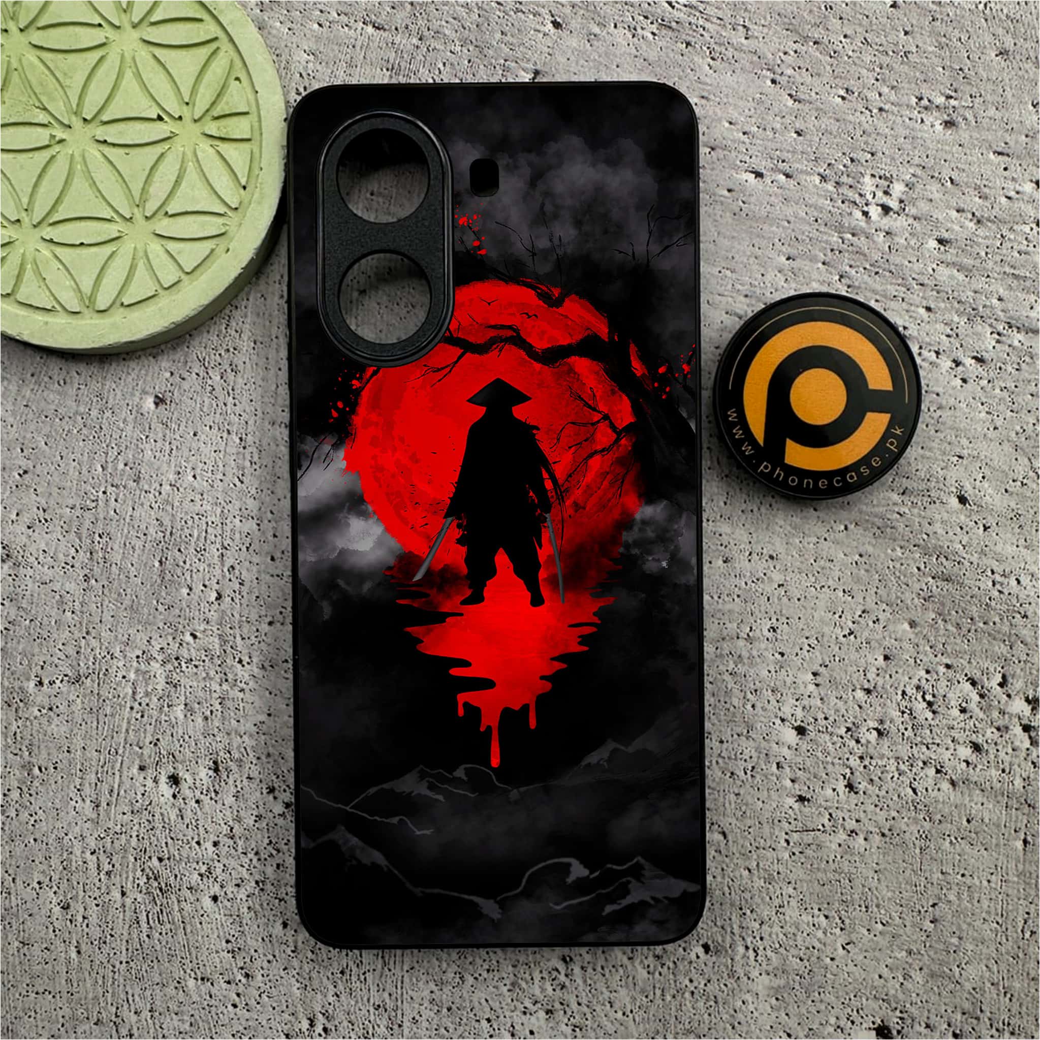 Xiaomi Poco X7 Pro 5G - Ninja Series - Premium Metal Printed soft Bumper shock Proof Case