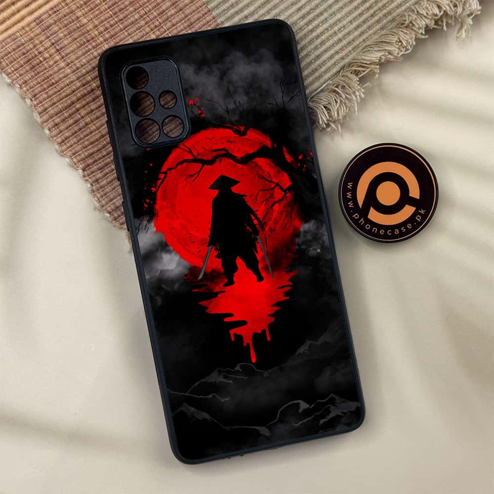 Samsung Galaxy A71 -  Ninja Series - Premium Metal Printed soft Bumper shock Proof Case