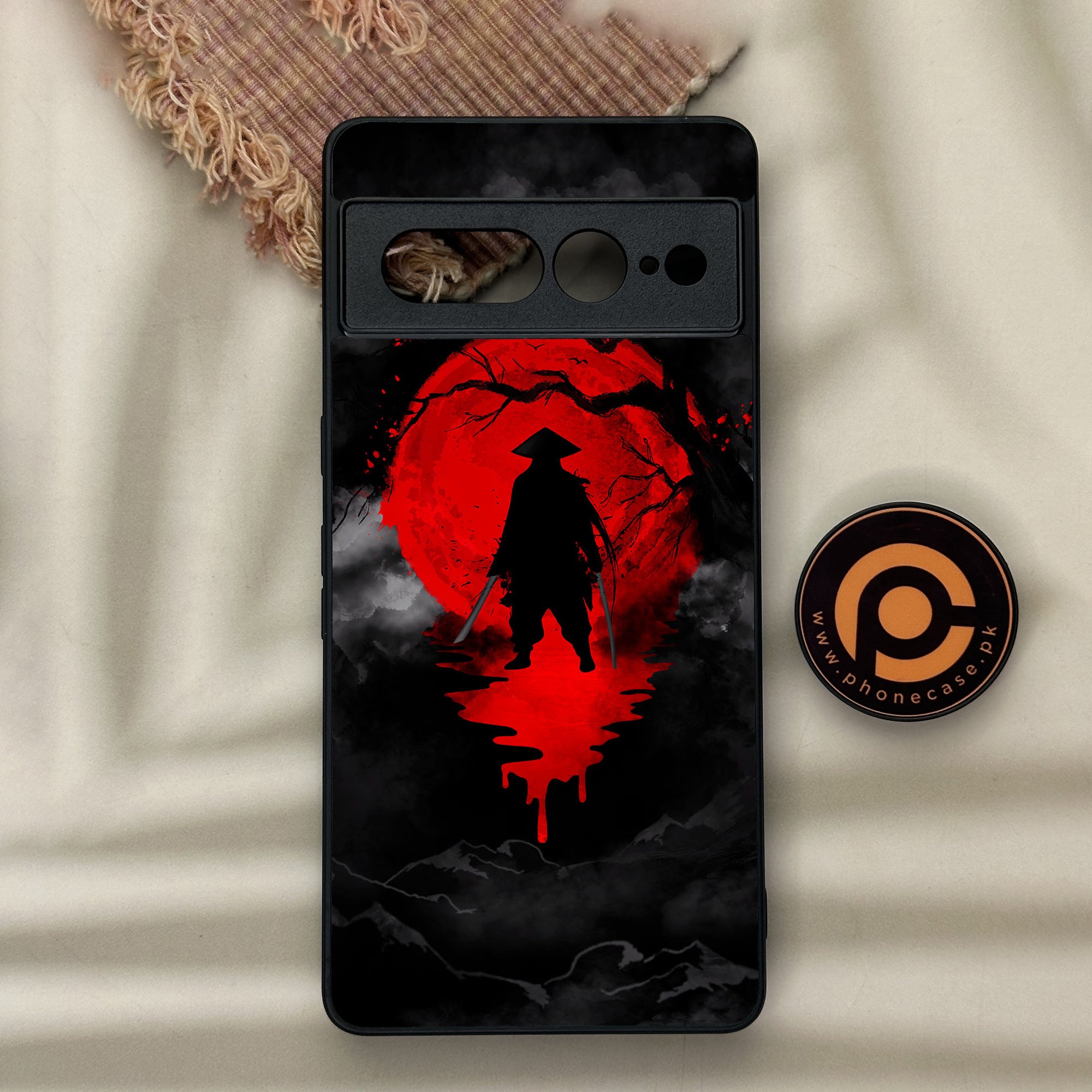 Google Pixel 7 Pro - Ninja Series - Premium Metal Printed soft Bumper Shock Proof Case