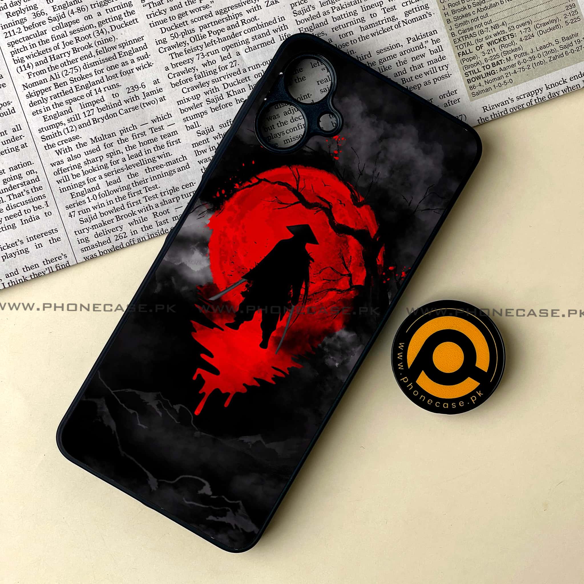 Samsung Galaxy A06  - Ninja Series - Premium Metal Printed soft Bumper shock Proof Case
