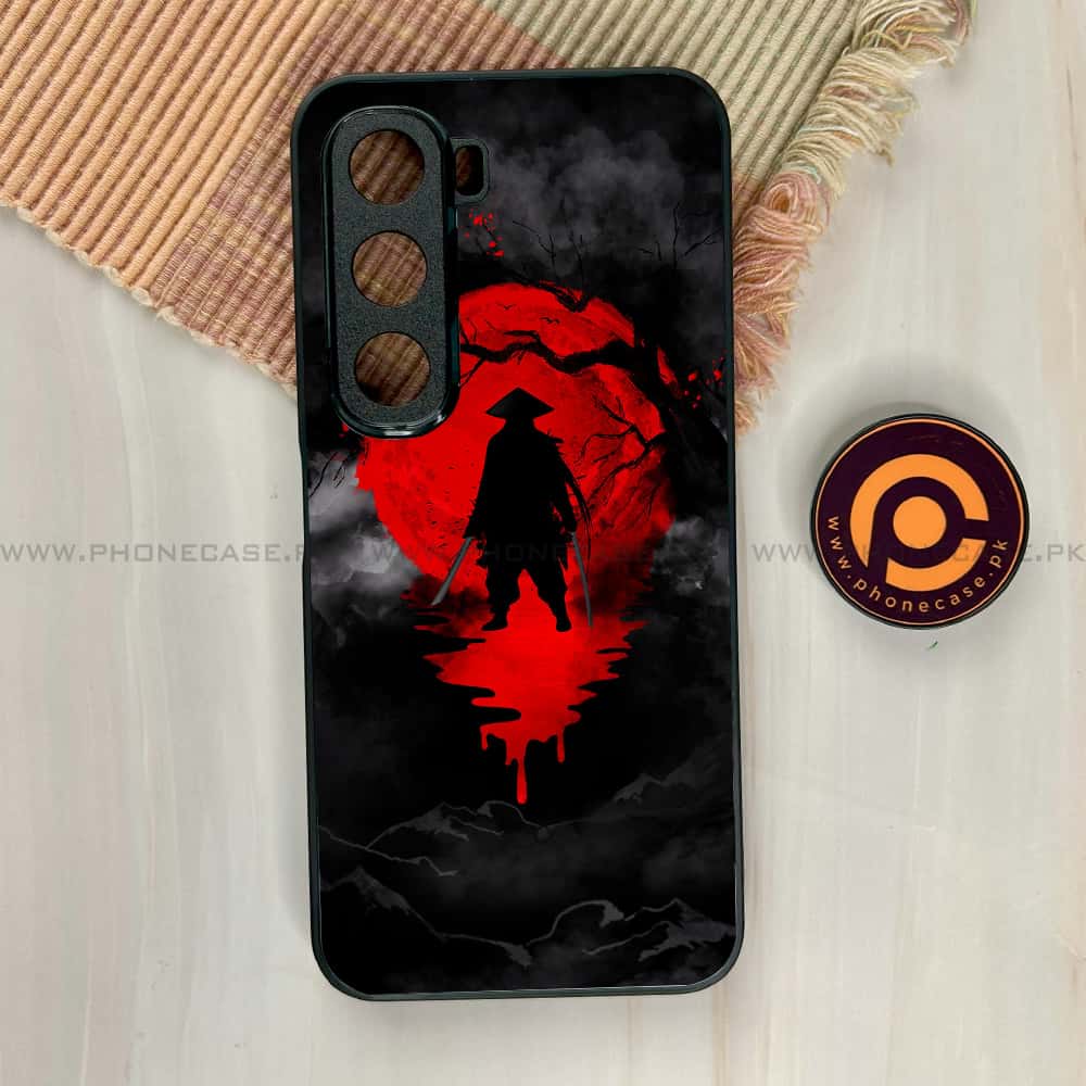 Infinix Hot 60i - Ninja Series - Premium Metal Printed soft Bumper shock Proof Case