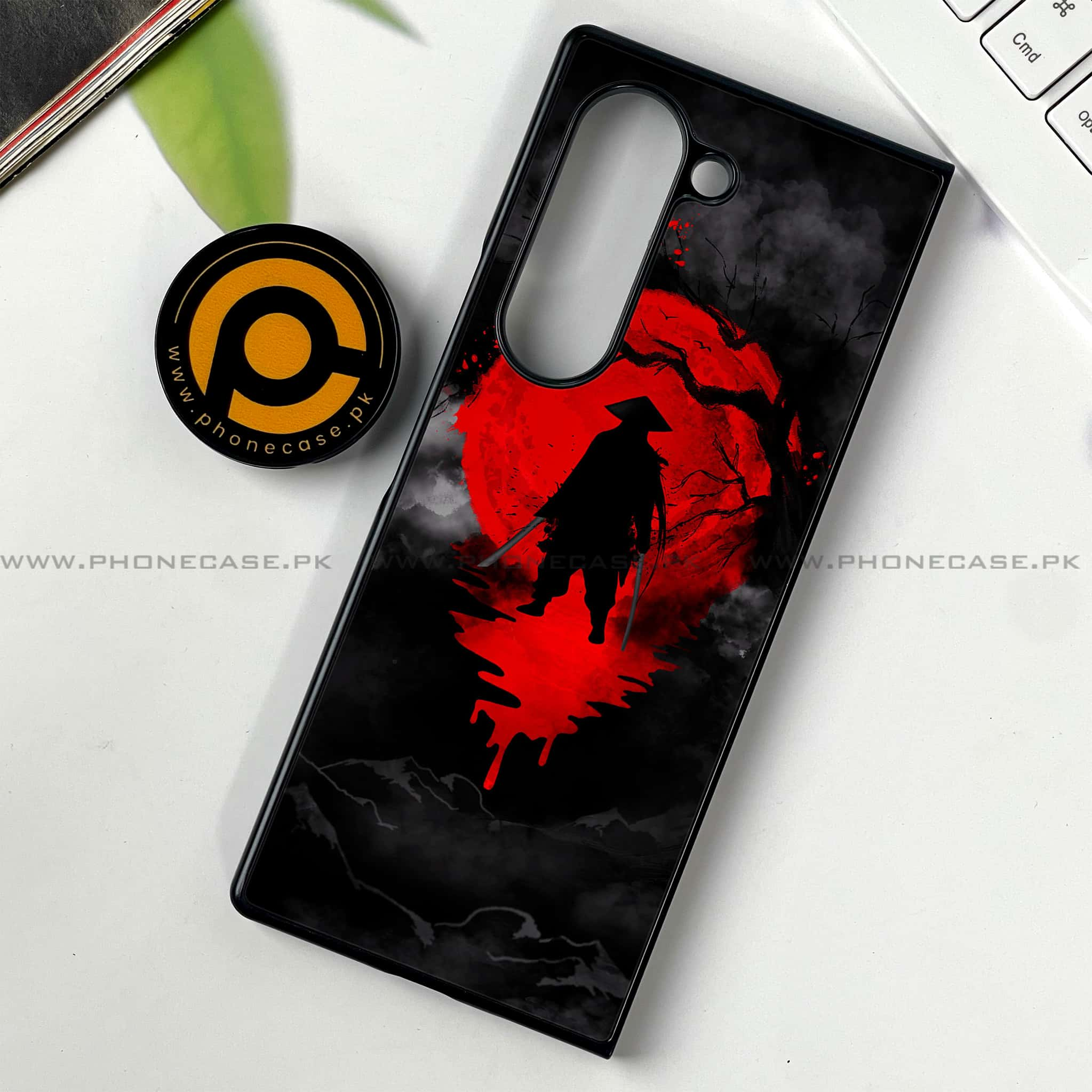 Samsung Galaxy Z Fold 6 - Ninja Series - Premium Printed Metal soft Bumper shock Proof Case