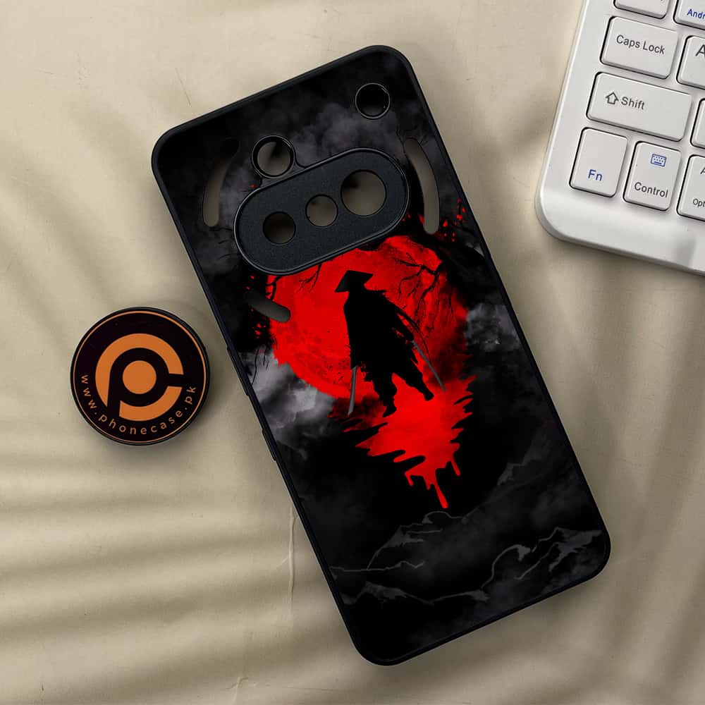 Nothing Phone 3a - Ninja Series - Premium Metal  Printed soft Bumper shock Proof Case