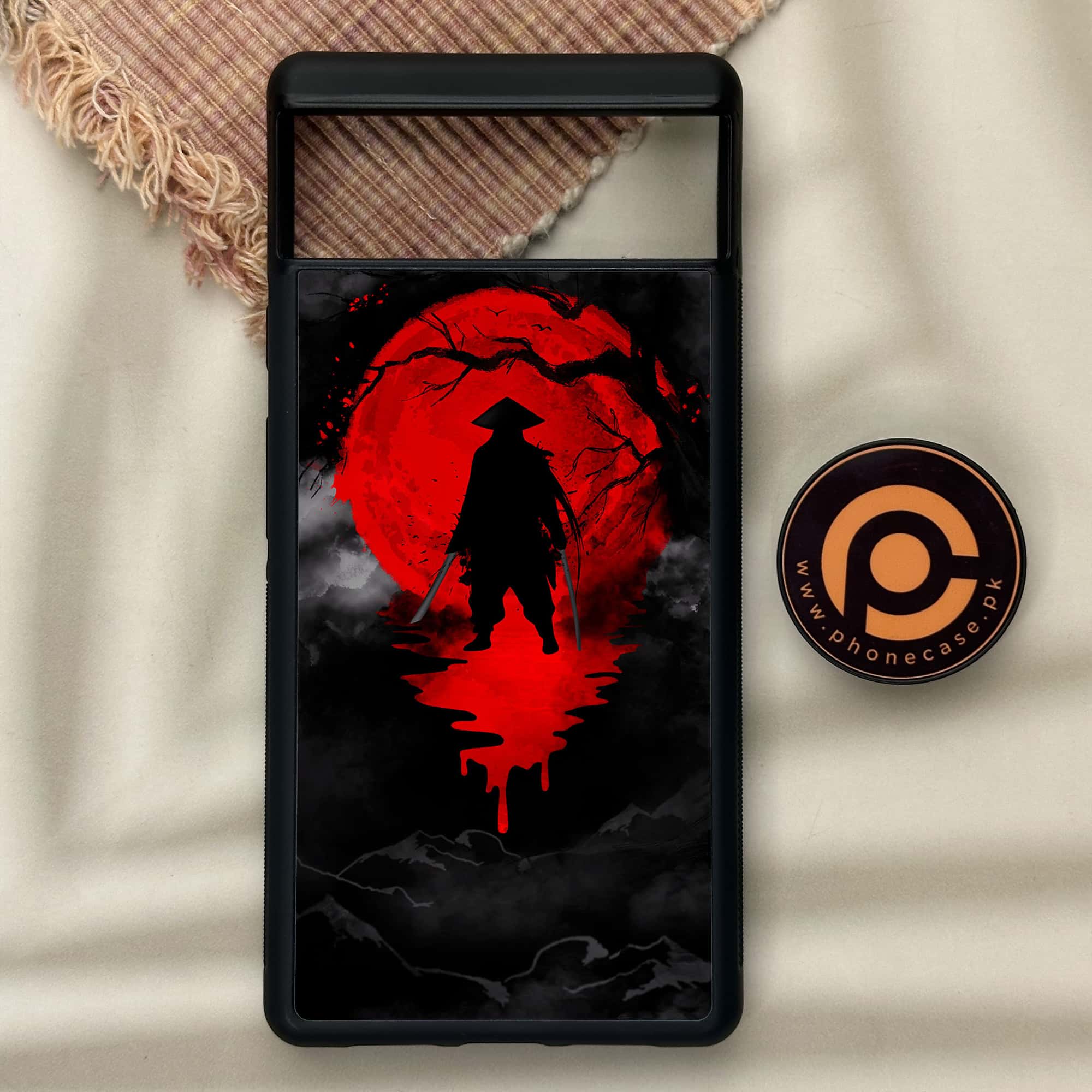 Google Pixel 6 - Ninja Series - Premium Metal Printed soft Bumper Shock Proof Case