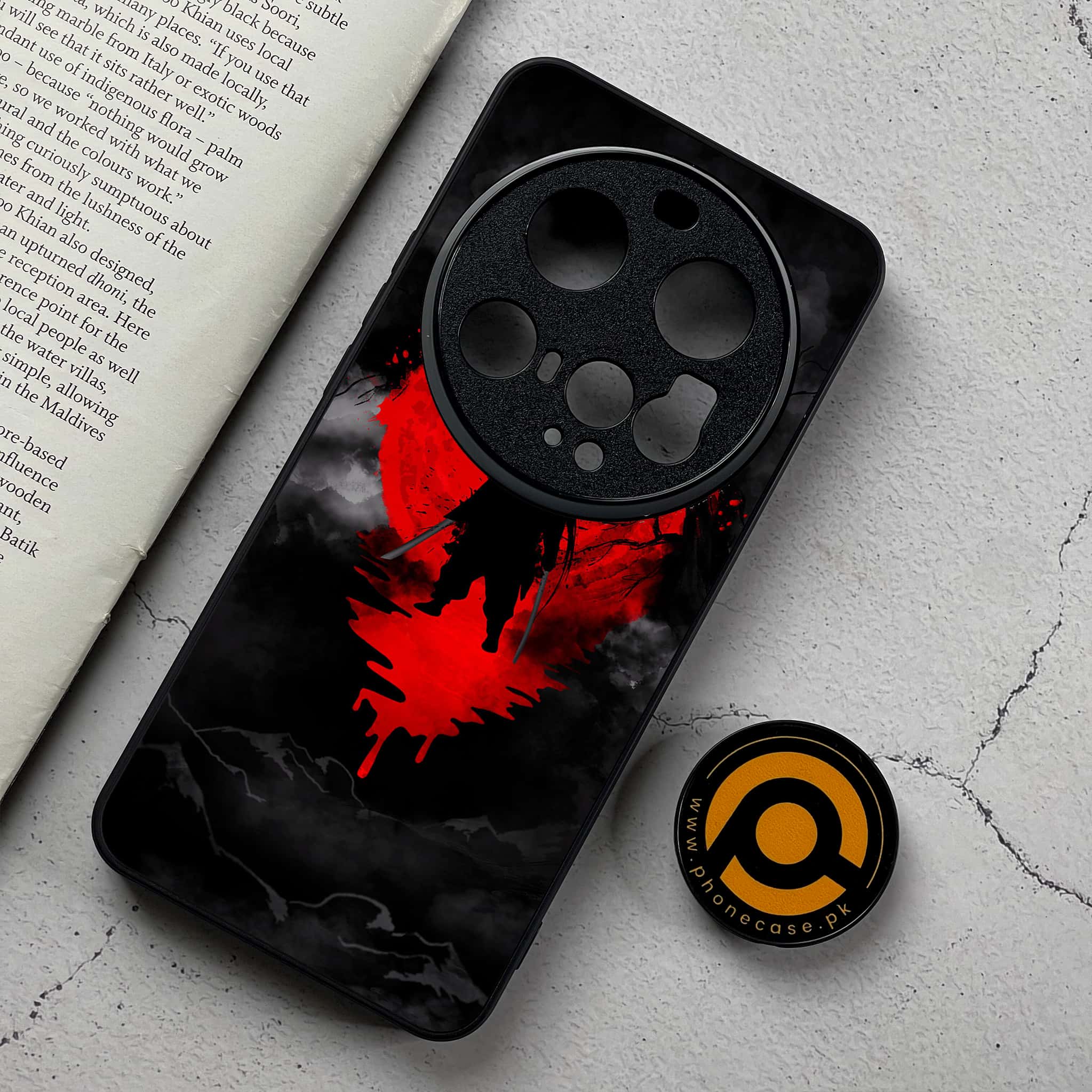 Xiaomi 15 Ultra - Ninja Series - Premium Metal Printed Soft Bumper Shockproof Case