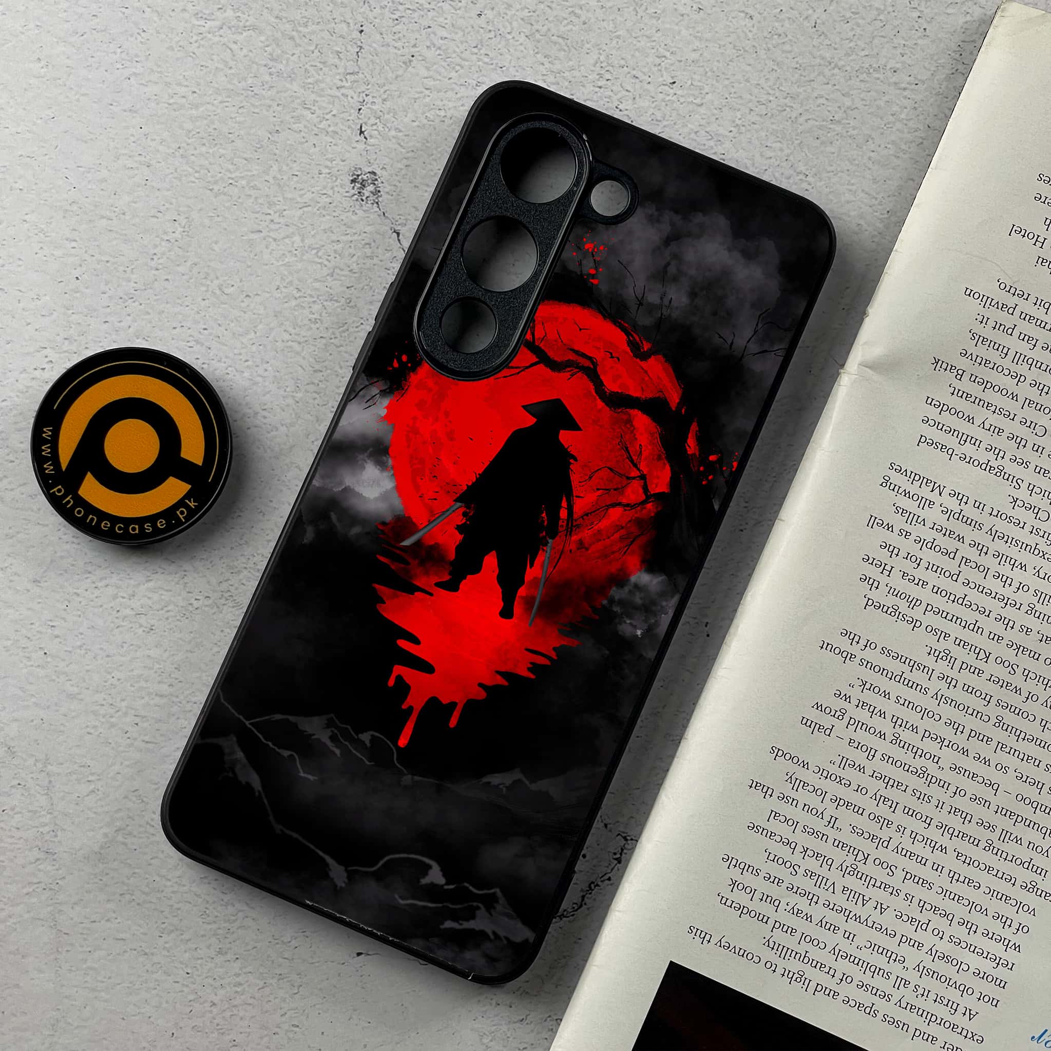 Vivo Y04 - Ninja Series - Premium Metal Printed Soft Bumper Shockproof Case