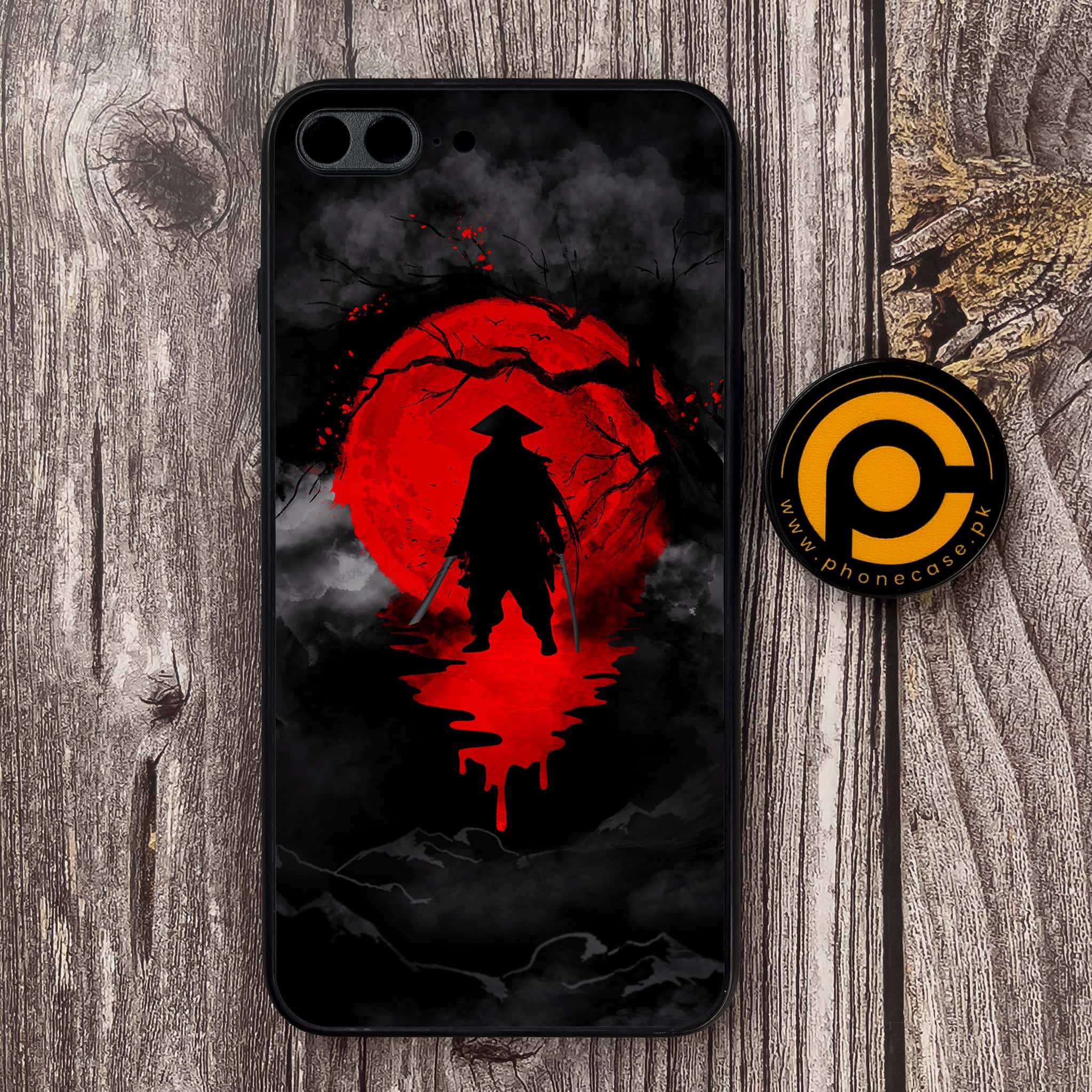 iPhone 7 Plus  - Ninja Series - Premium Metal Printed soft Bumper shock Proof Case