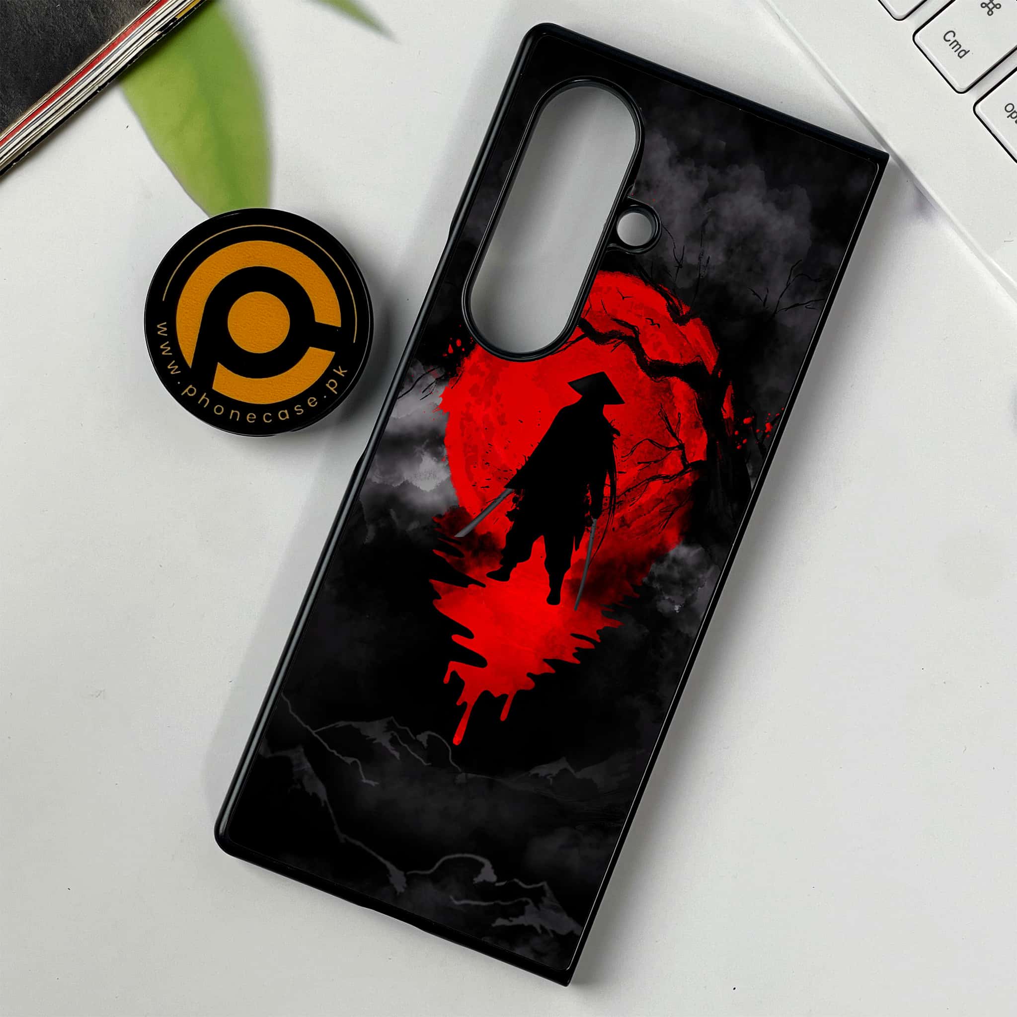 Samsung Galaxy Z Fold 7 - Ninja Series - Premium Metal Printed soft Bumper shock Proof Case