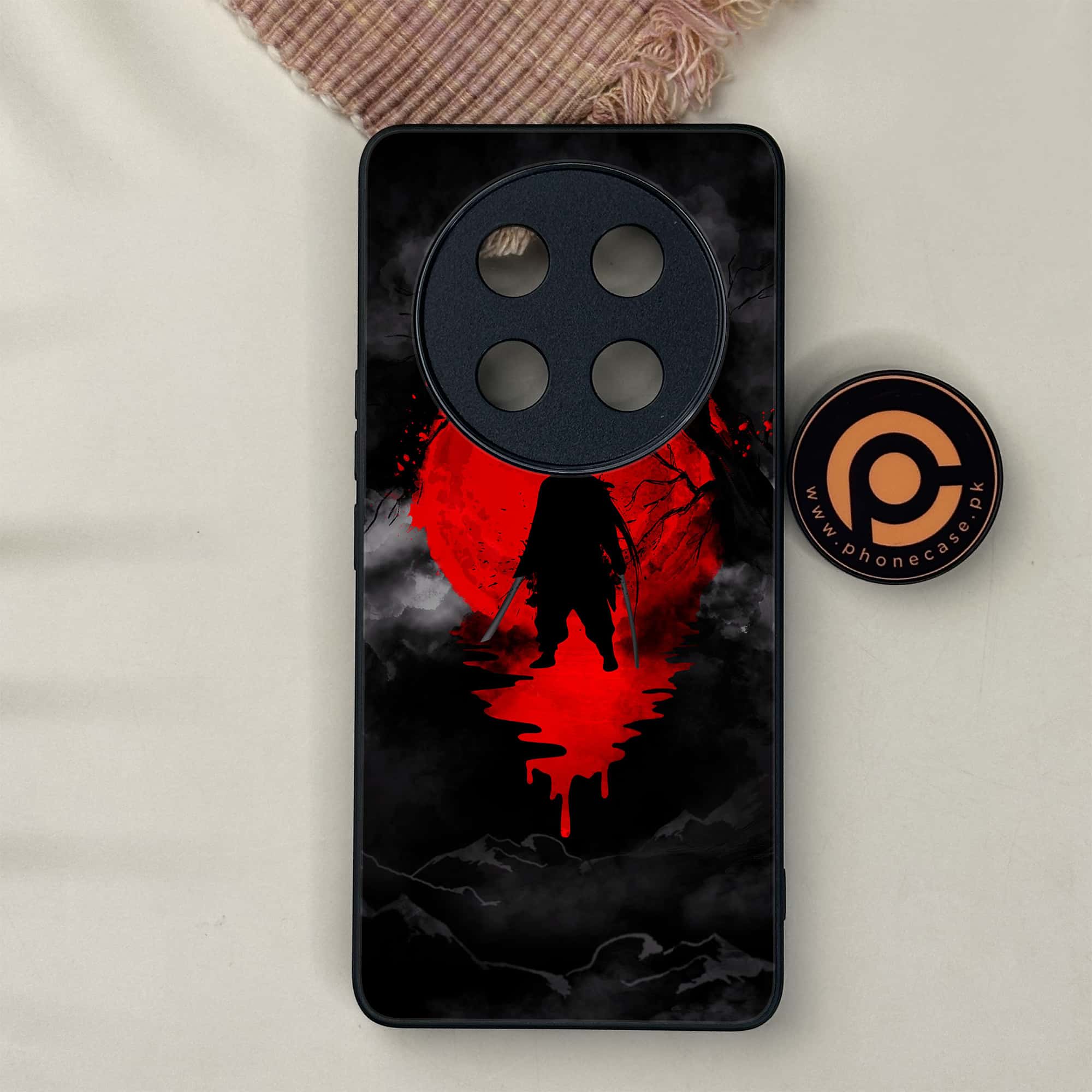 Honor X9c 5G - Ninja Series - Premium Metal Printed soft Bumper shock Proof Case