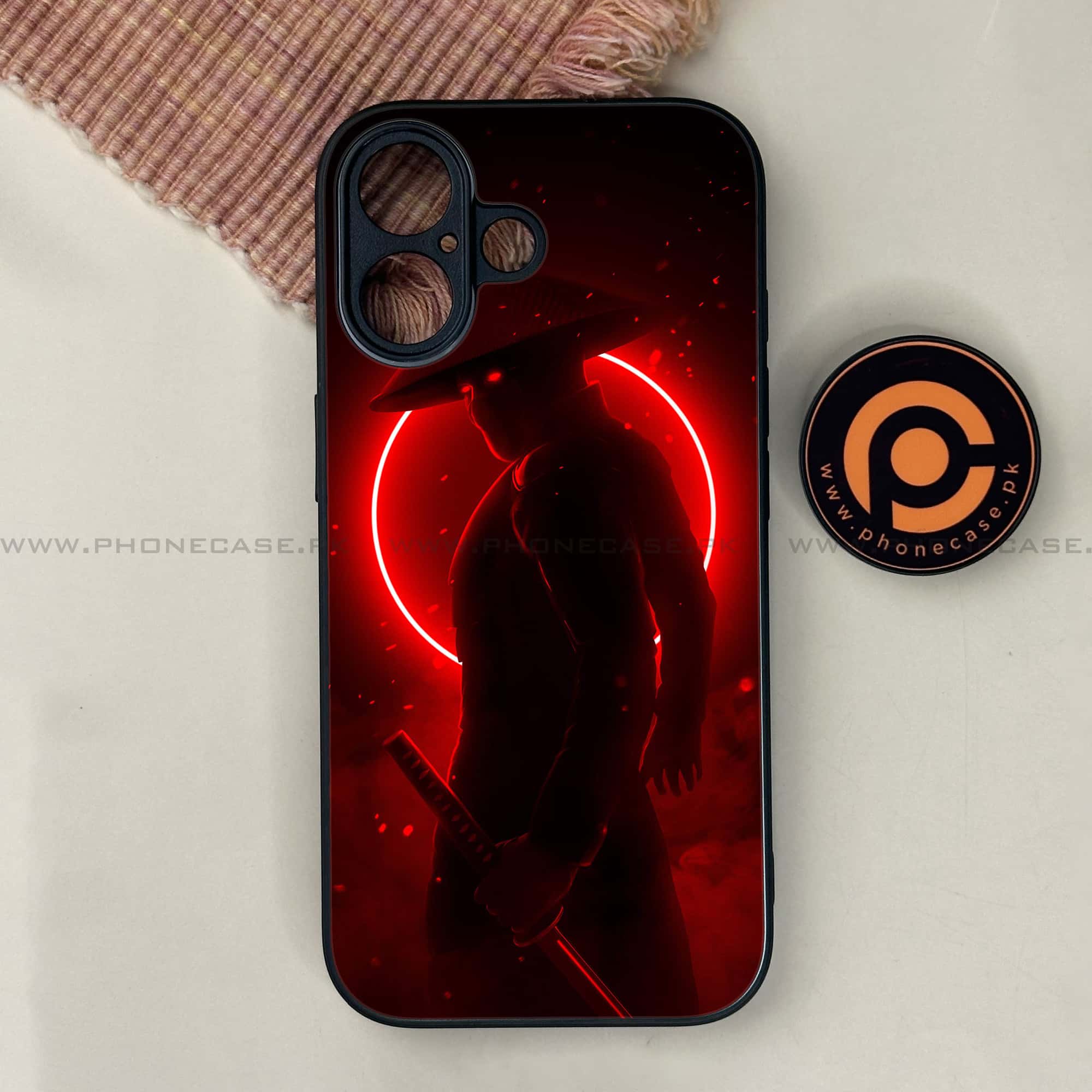 iPhone 17 - Ninja Series - Premium Printed Glass soft Bumper shock Proof Case