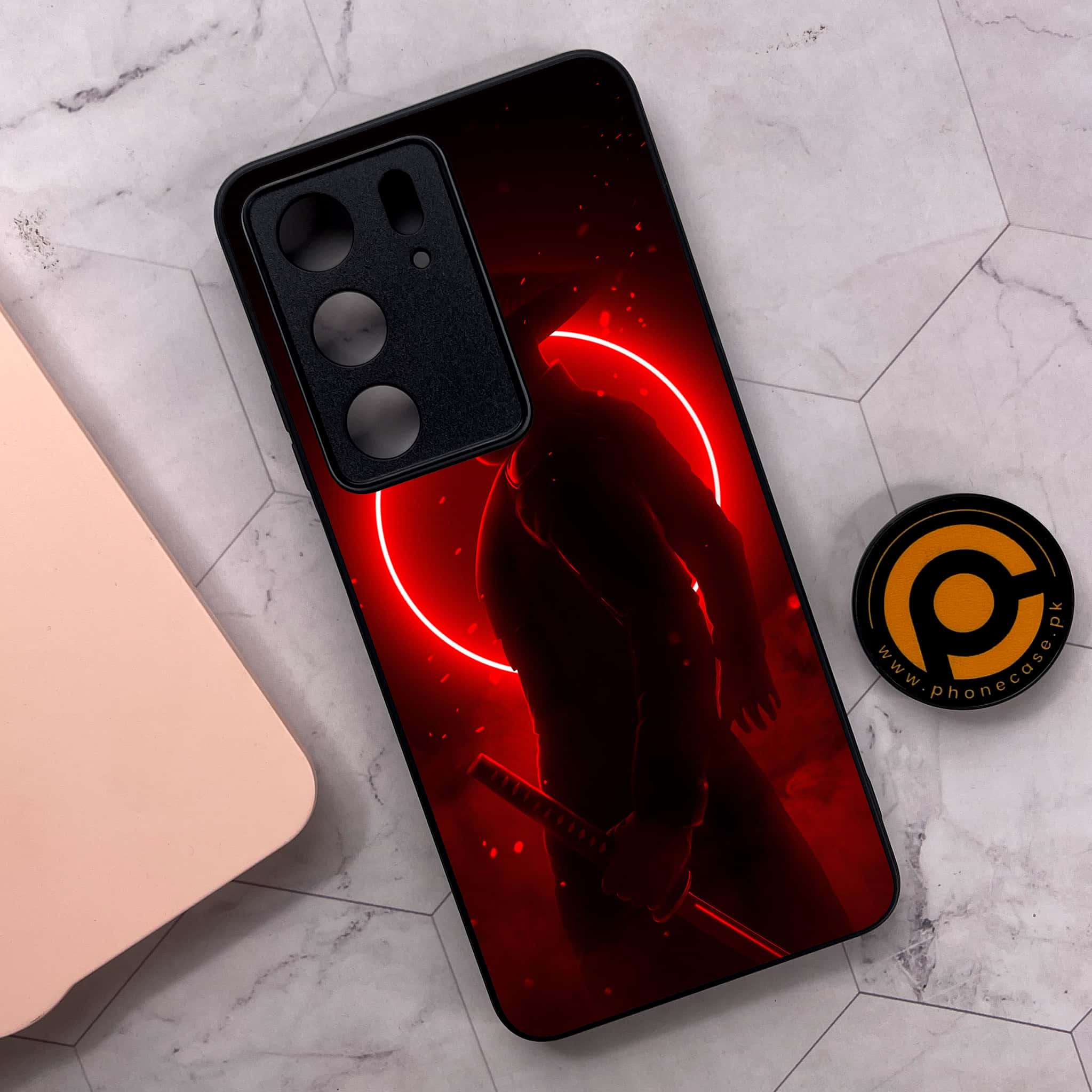 Realme C75x 4G - Ninja Series - Premium Metal Printed soft Bumper shock Proof Case