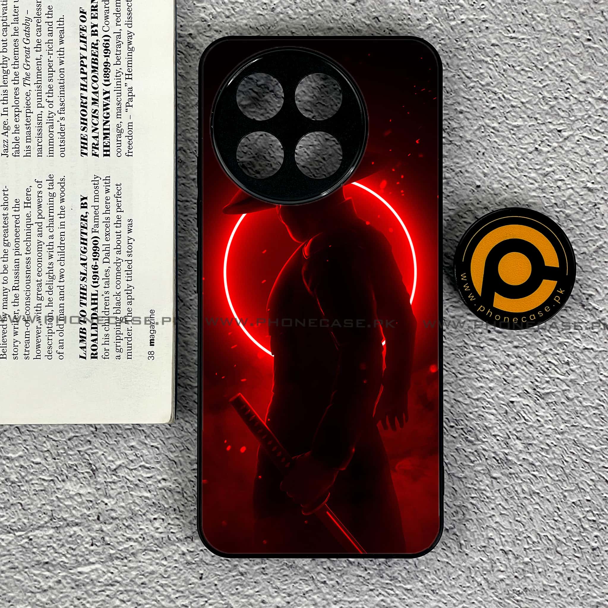 OnePlus Ace 5 - Ninja Series - Premium Metal Printed soft Bumper shock Proof Case