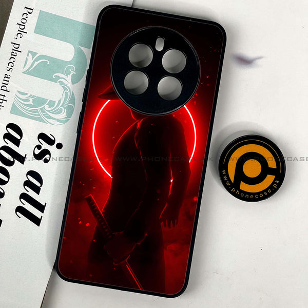 Realme 12 - Ninja  Design 4  - Premium Printed Glass soft Bumper shock Proof Case CS-33034
