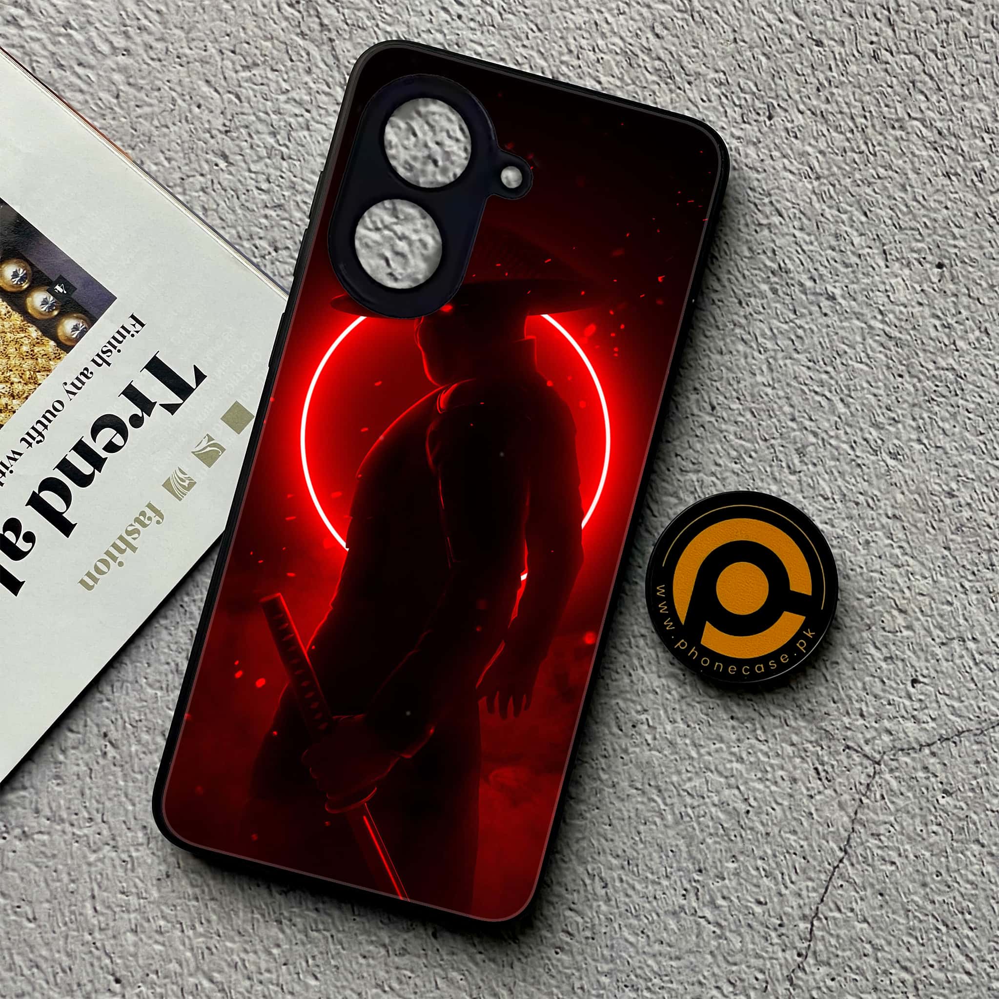 Xiaomi Redmi A5 - Ninja Series - Premium Metal Printed soft Bumper shock Proof Case