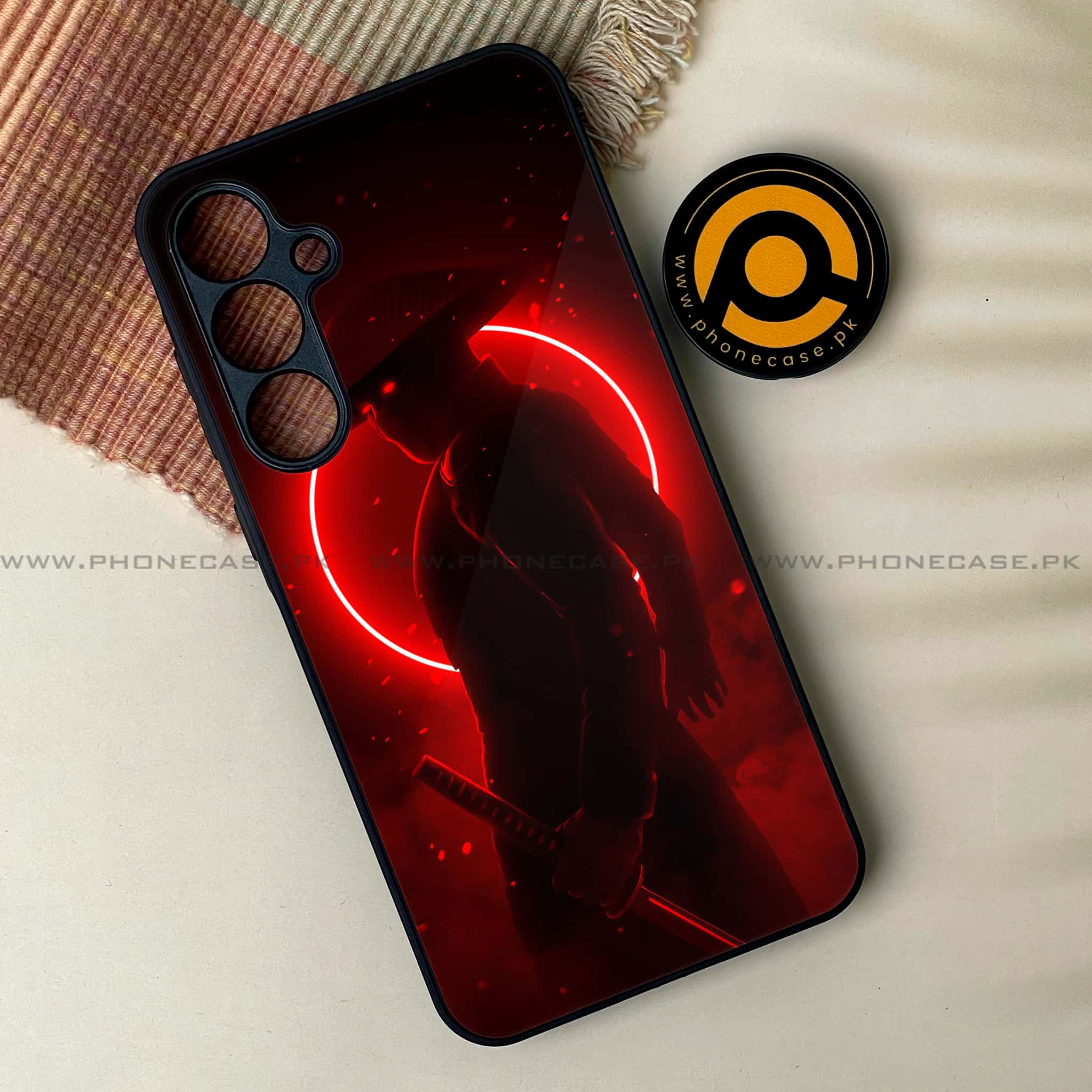 Samsung Galaxy A05s - Ninja Series - Premium Metal Printed soft Bumper shock Proof Case