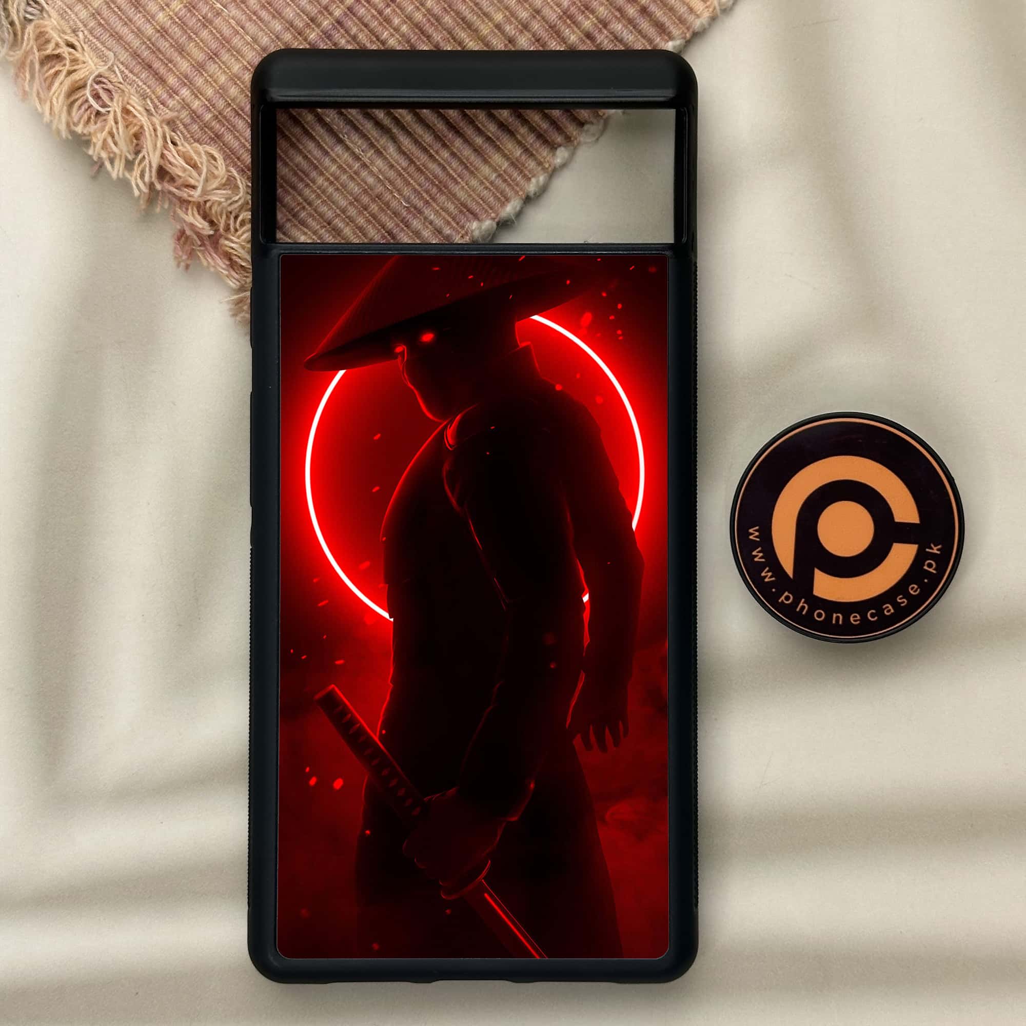 Google Pixel 6 - Ninja Series - Premium Metal Printed soft Bumper Shock Proof Case