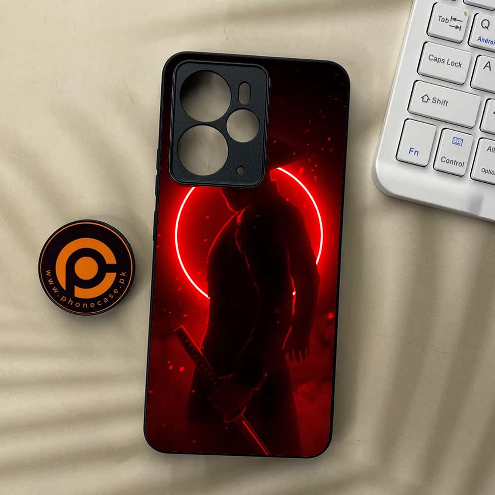 Realme 14 5G - Ninja Series - Premium Metal Printed soft Bumper Shock Proof Case