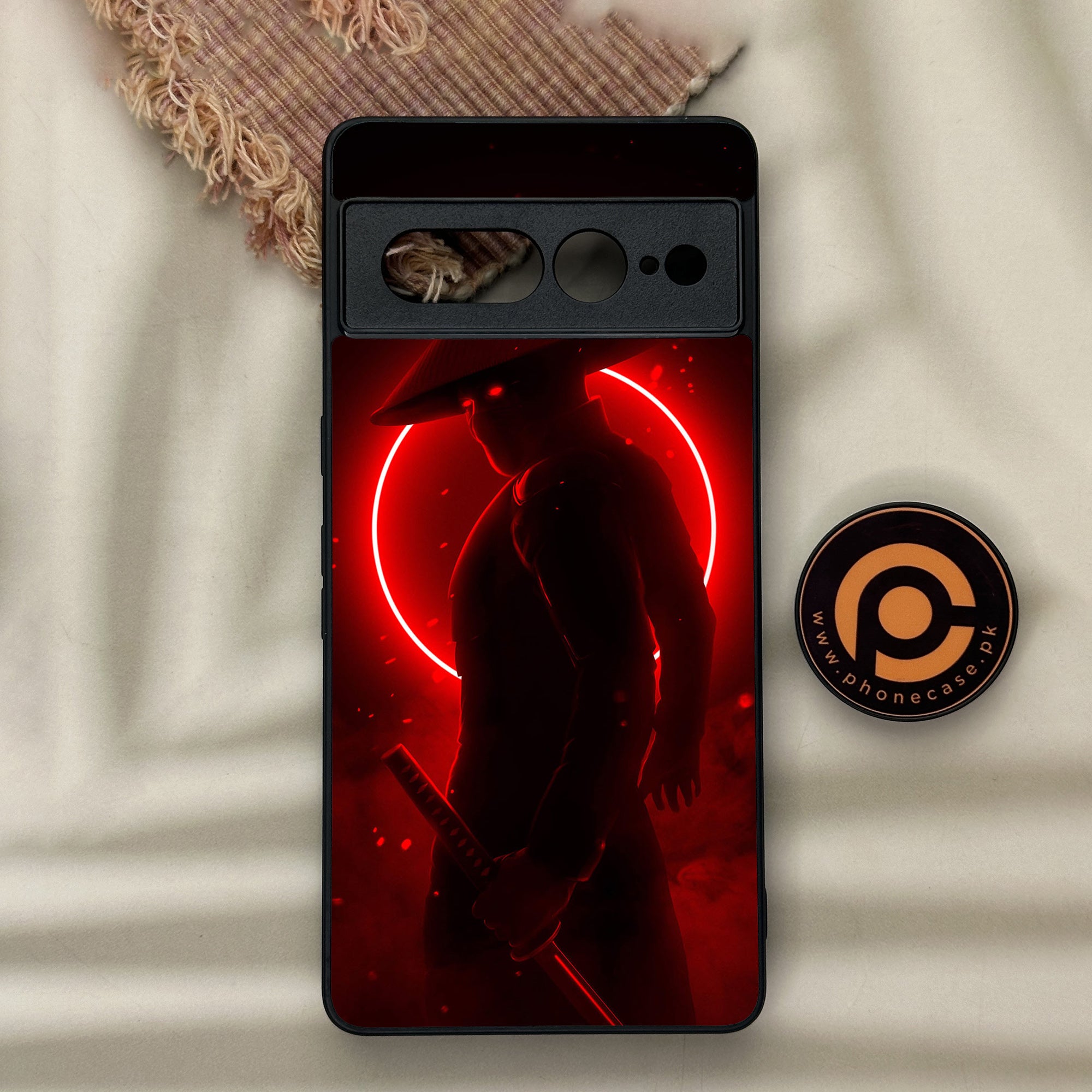 Google Pixel 7 Pro - Ninja Series - Premium Metal Printed soft Bumper Shock Proof Case