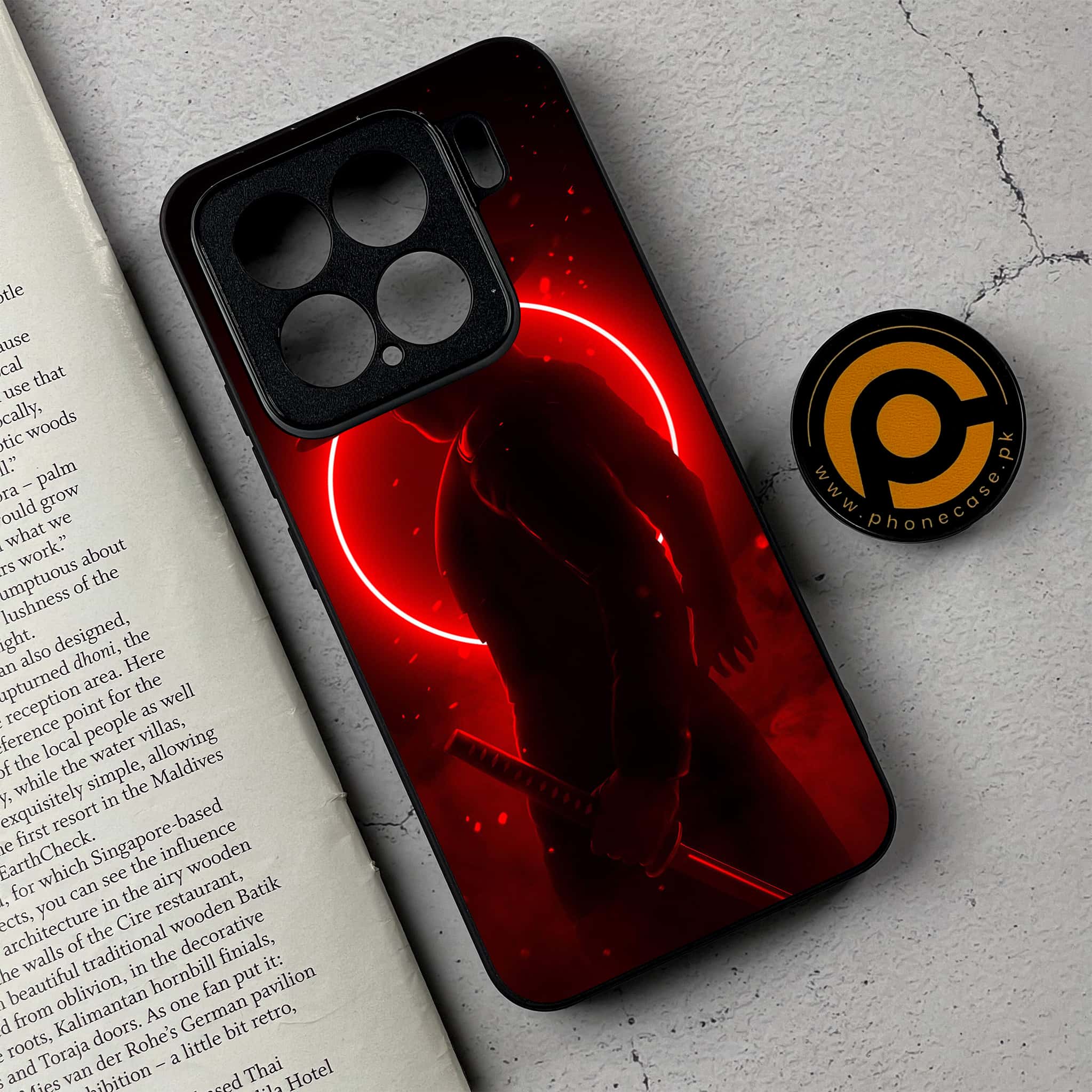 Xiaomi 15 - Ninja Series - Premium Metal Printed soft Bumper shock Proof Case